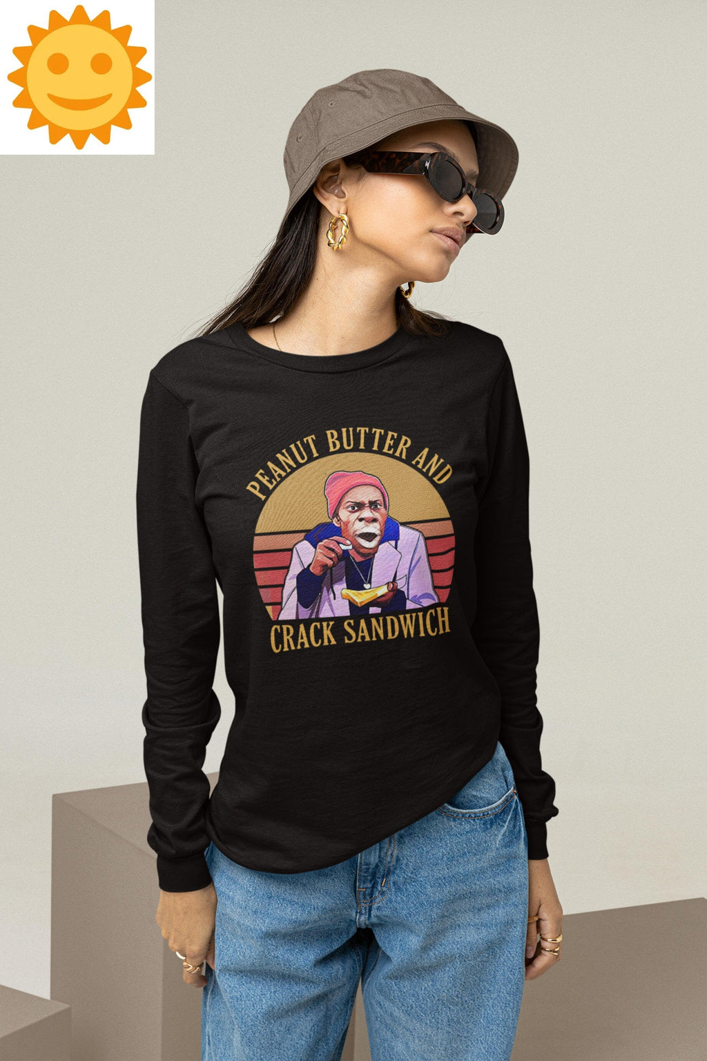 Peanut Butter And Crack Sandwich Vintage T-Shirt, Dave Chappelle Shirt, Comedy Movie Shirt, Comedian Shirt, Chappelle Lovers Shirt