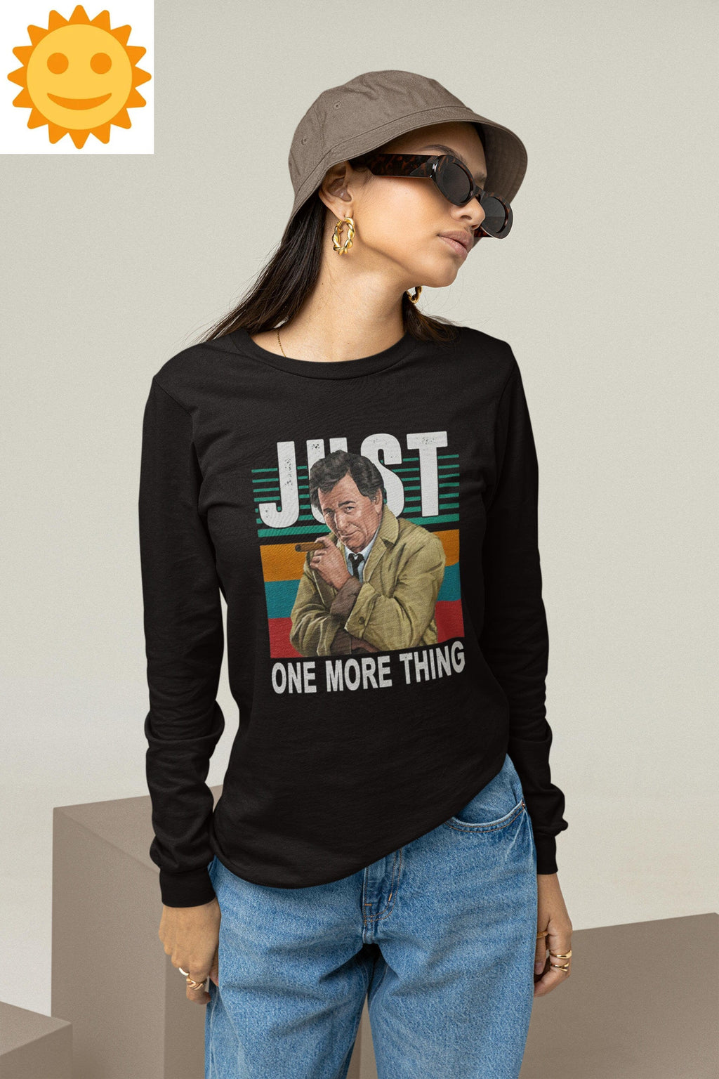 Columbo Just One More Thing Vintage T-Shirt, TV Series Shirt, Comedy Movie Shirt, Detective Shirt, Columbo Shirt, Crime Movie Shirt