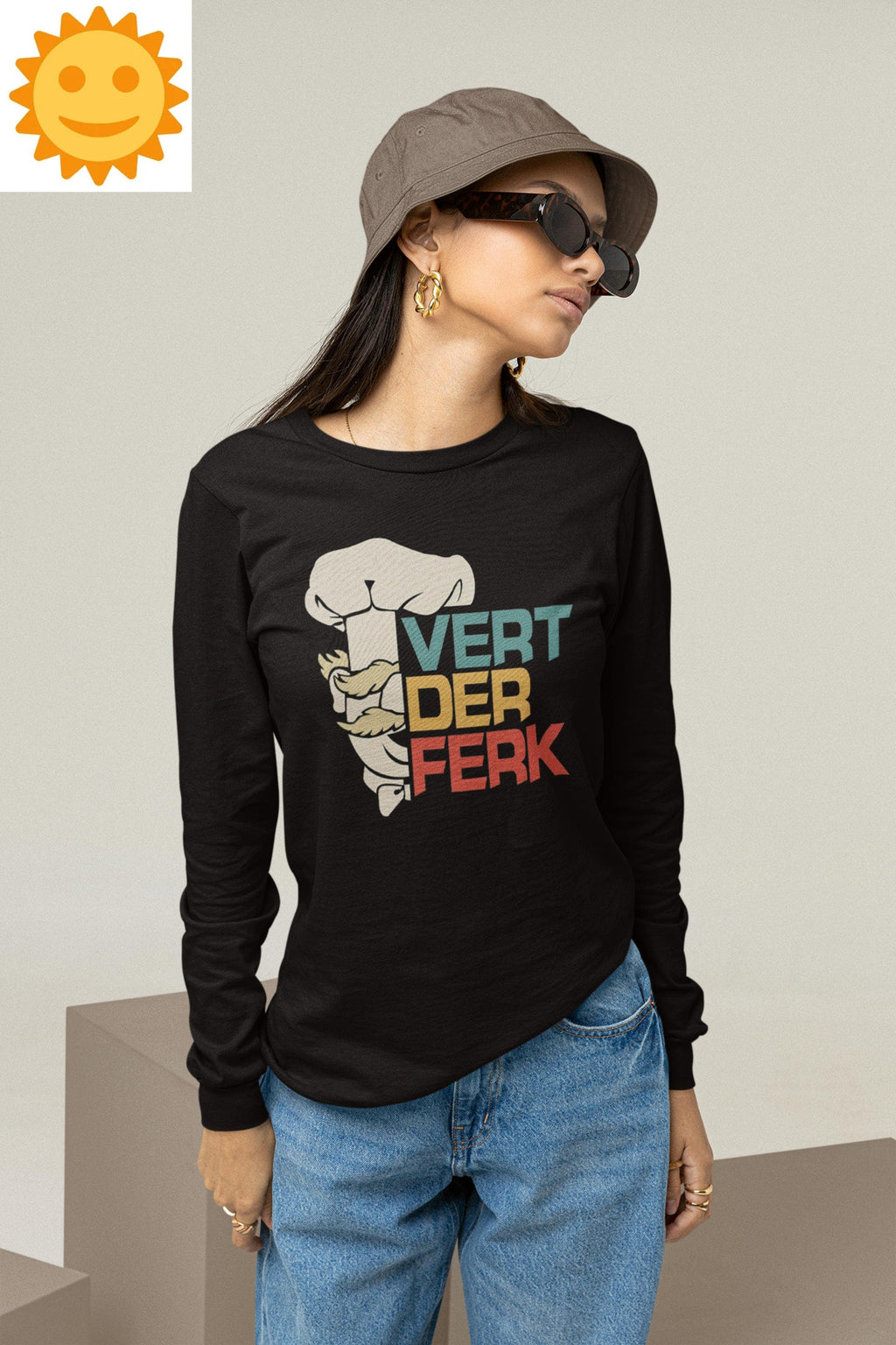 The Swedish Chef Vert Der Ferk Vintage T-Shirt, The Swedish Chef Shirt, Vert Der Ferk Shirt, Muppet Shirt, TV Series Shirt