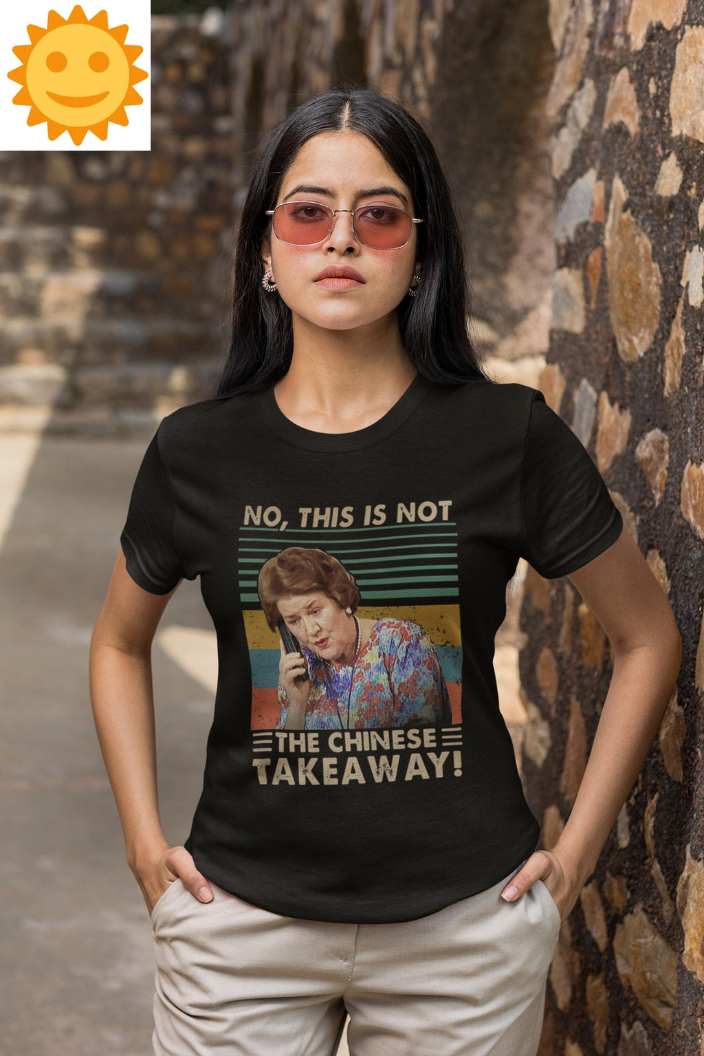Hyacinth Bucket No This Is Not The Chinese Takeaway Vintage T-Shirt, Keeping Up Appearances Shirt, Hyacinth Bucket Shirt, TV Series Shirt