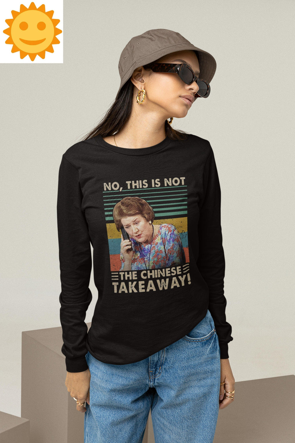 Hyacinth Bucket No This Is Not The Chinese Takeaway Vintage T-Shirt, Keeping Up Appearances Shirt, Hyacinth Bucket Shirt, TV Series Shirt