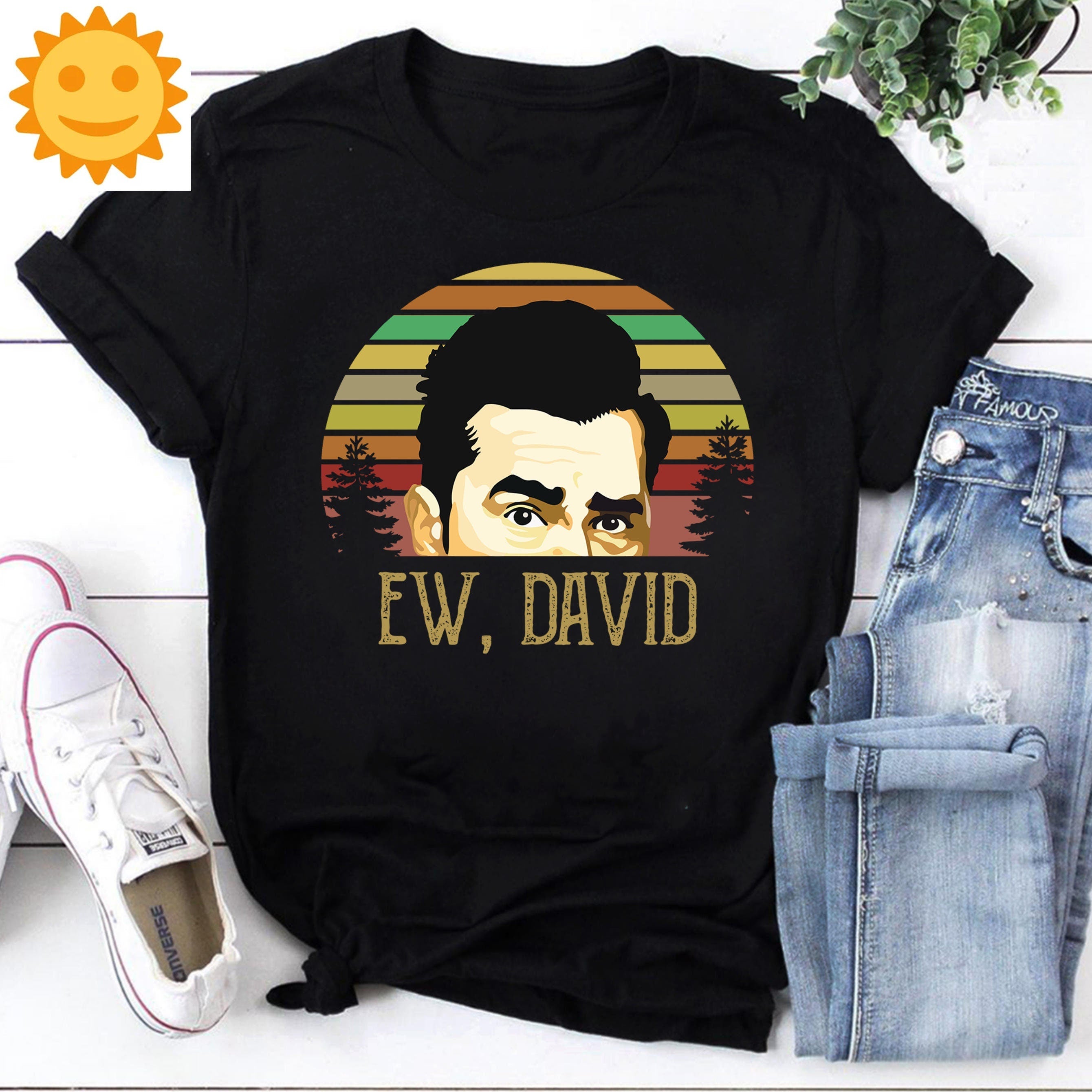 Ew David Schitt's Creek Vintage T-Shirt, David Rose Shirt, Schitt's Creek Shirt, TV Series Shirt, Dan Levy Shirt, Comedy Movie Shirt
