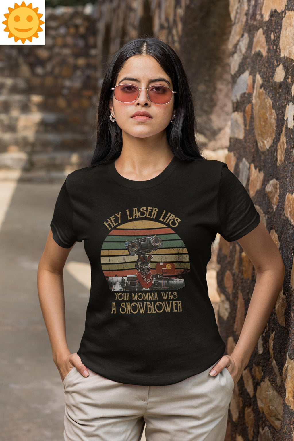 Hey Laser Lips Your Momma was A Snowblower Vintage T-Shirt, Short Circuit Shirt, Number 5 Shirt, Johnny 5 Shirt, 80s Movie Shirt