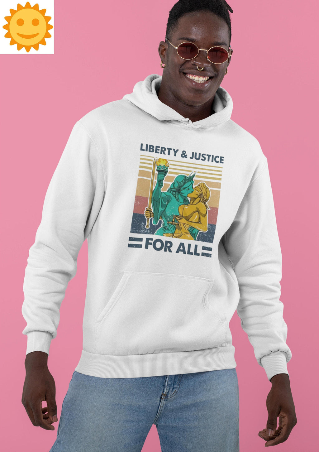 LGBT Liberty And Justice For All Vintage T-Shirt, Liberty Statue Shirt, Justice God Shirt, Bisexual Shirt, Transgender Shirt, LGBT Shirt