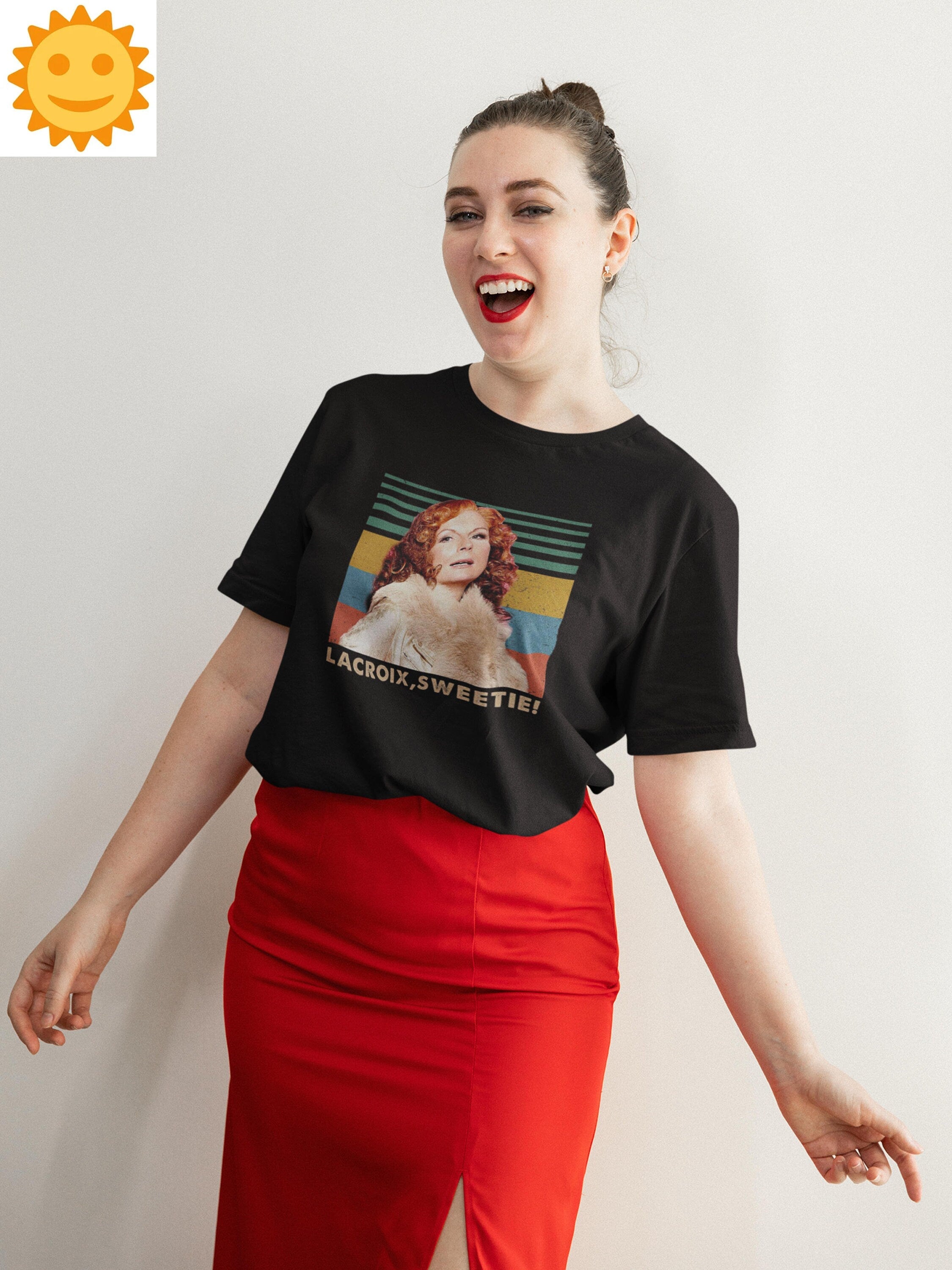 Lacroix Sweetie Vintage T-Shirt, Absolutely Fabulous Shirt, Edina Monsoon Shirt, TV Series Shirt, Comedy Movie Shirt, Edina Lovers Shirt