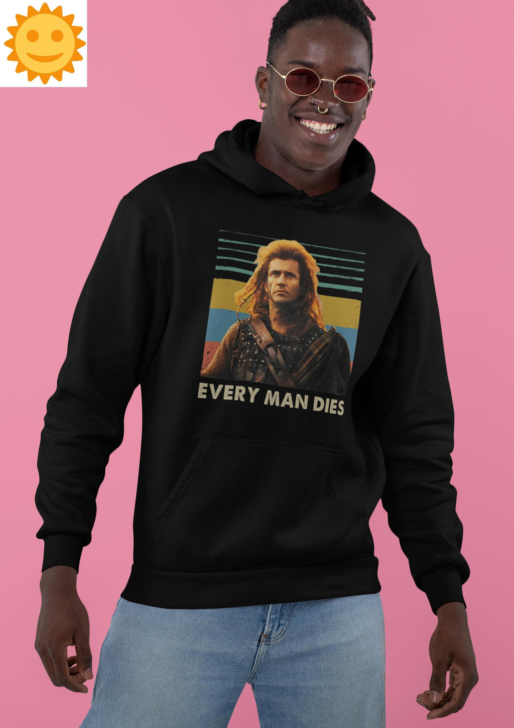 Every Man Dies Vintage T-Shirt, Braveheart Shirt, William Wallace Shirt, Wallace Shirt, 90s Movie Shirt, Action Movie Shirt