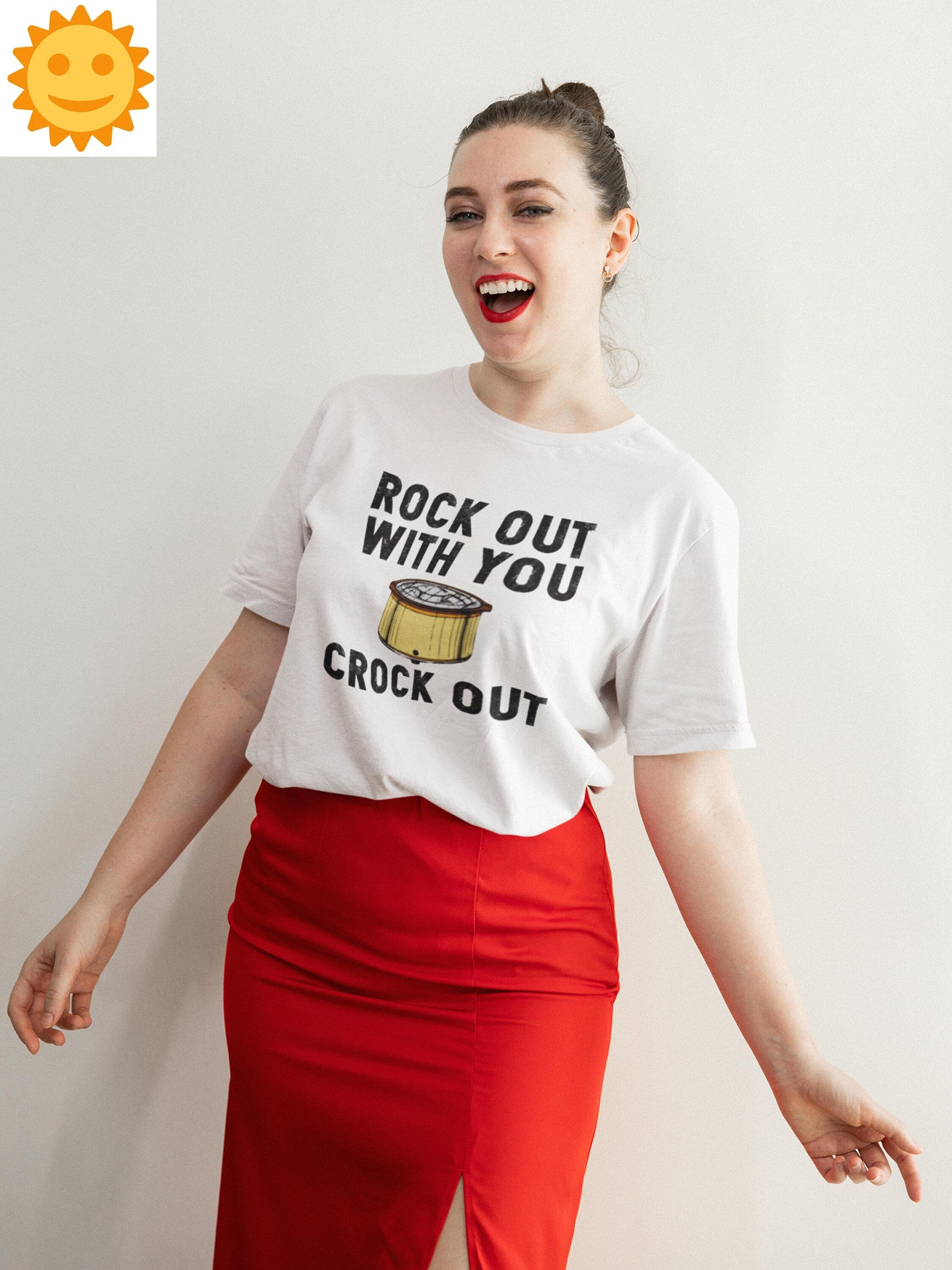 Rock Out With You Crock Out Vintage T-Shirt, Crock Pot Shirt, Kitchen Shirt, Cook Pot Shirt, Cooking Lovers Shirt, Housewife Shirt