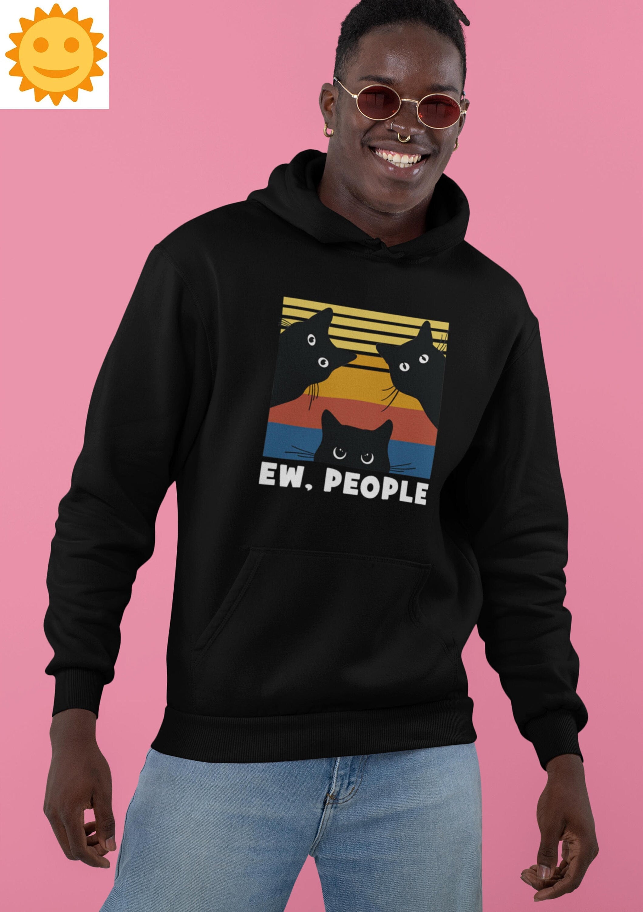 Cats Ew People Vintage T-Shirt, Pet Lovers Shirt, Black Cat Vintage Shirt, Cat Shirt, Cat Lovers Shirt, Black Cat Shirt, Cat Vintage Shirt