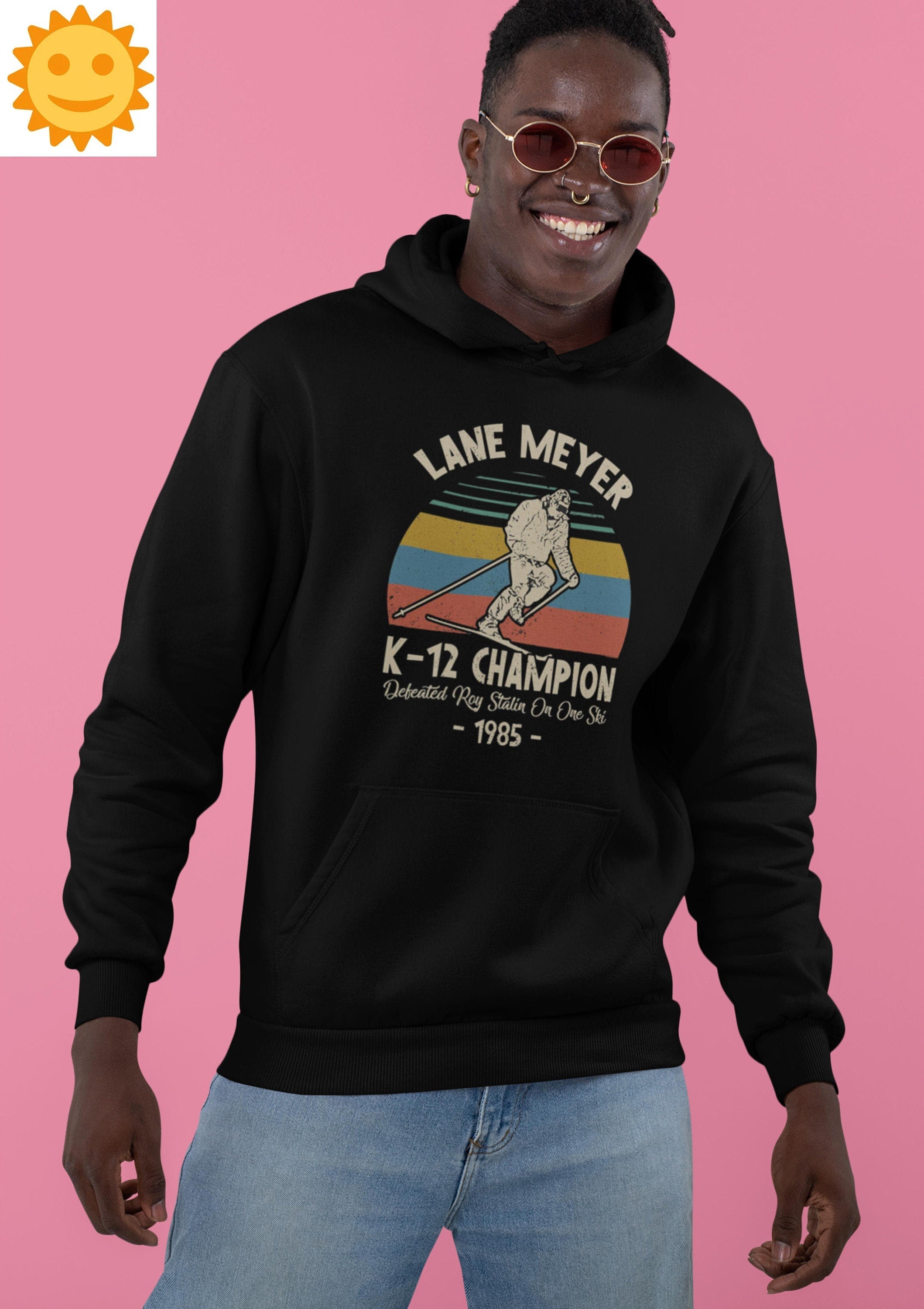 Lane Meyer K12 Champion Defeated Roy Stalin On One Ski Vintage T-Shirt, Better Off Dead Shirt, John Cusack Shirt, Lane Meyer Shirt