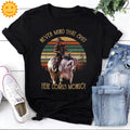 Never Mind That Shit Here Comes Mongo Vintage T-Shirt, Blazing Saddles Shirt, 70s Movie Shirt, Cowboy Shirt, Cowboy Movie Shirt