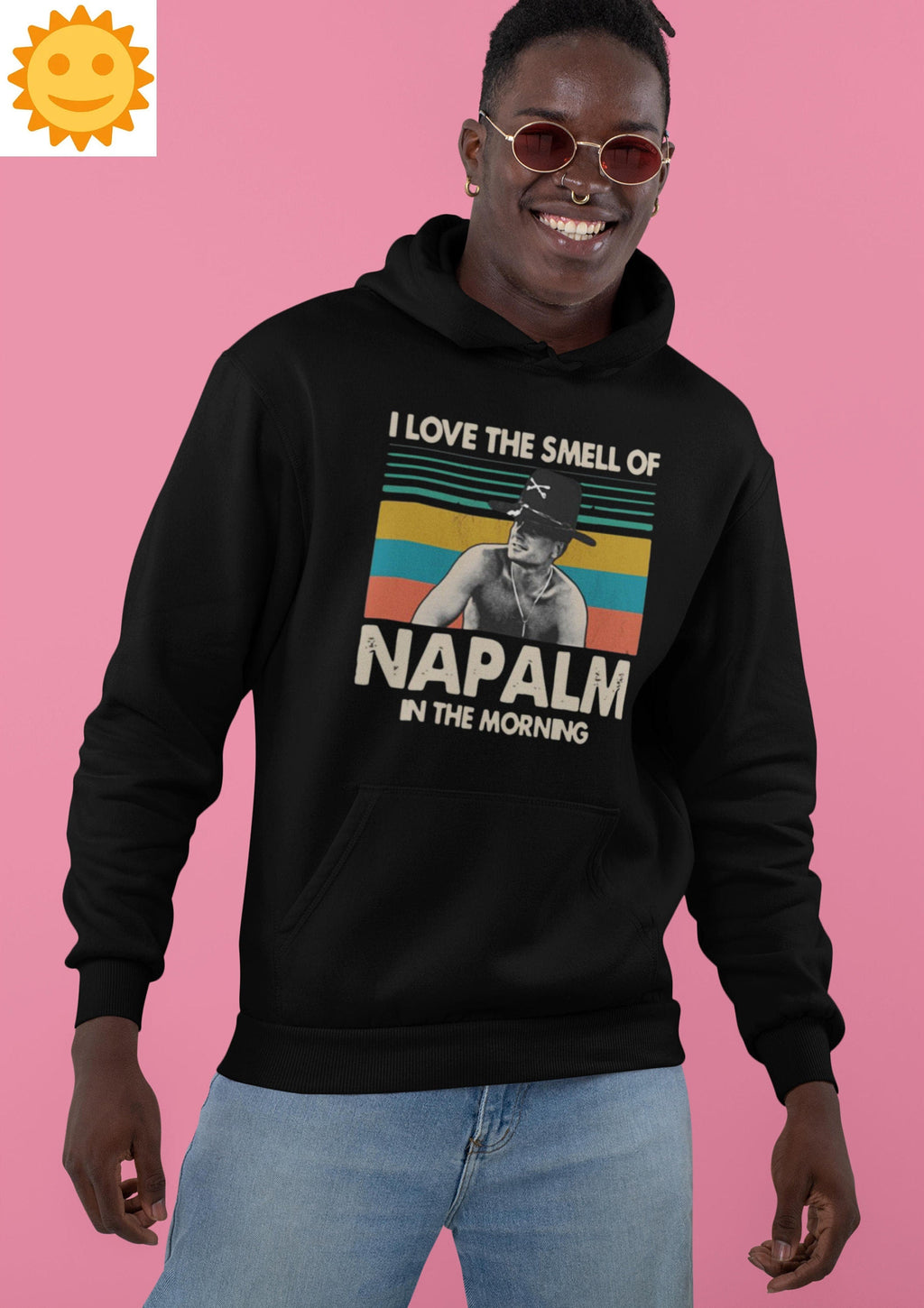 I Love The Smell Of Napalm In The Morning Vintage T-Shirt, Bill Kilgore Shirt, Apocalypse Now Shirt, 70s Movie Shirt, Vietnam War Shirt