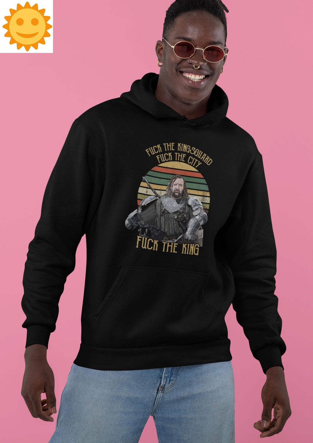 Fuck The Kingsguard Fuck The City Fuck The King Vintage T-Shirt, Sandor Clegane Shirt, The Hound Shirt, Sandor Clegane Shirt