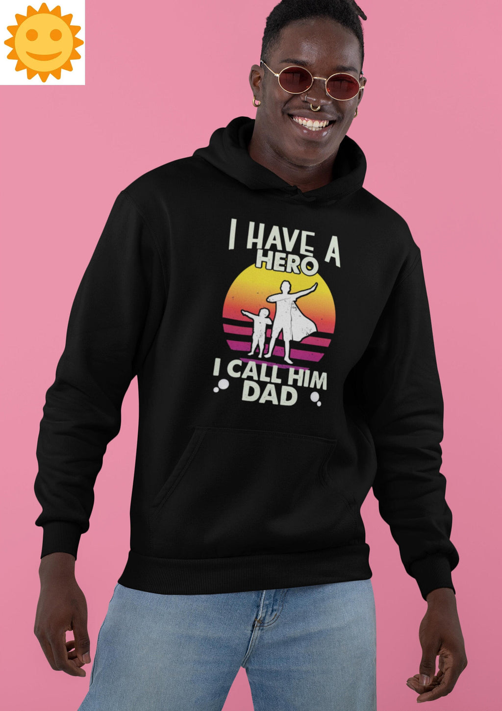 I Have A Hero I Call Him Dad Vintage T-Shirt, Father's Day Shirt, Fathers Day Shirt, Dad Shirt, Dad Lovers Shirt, Super Dad Shirt