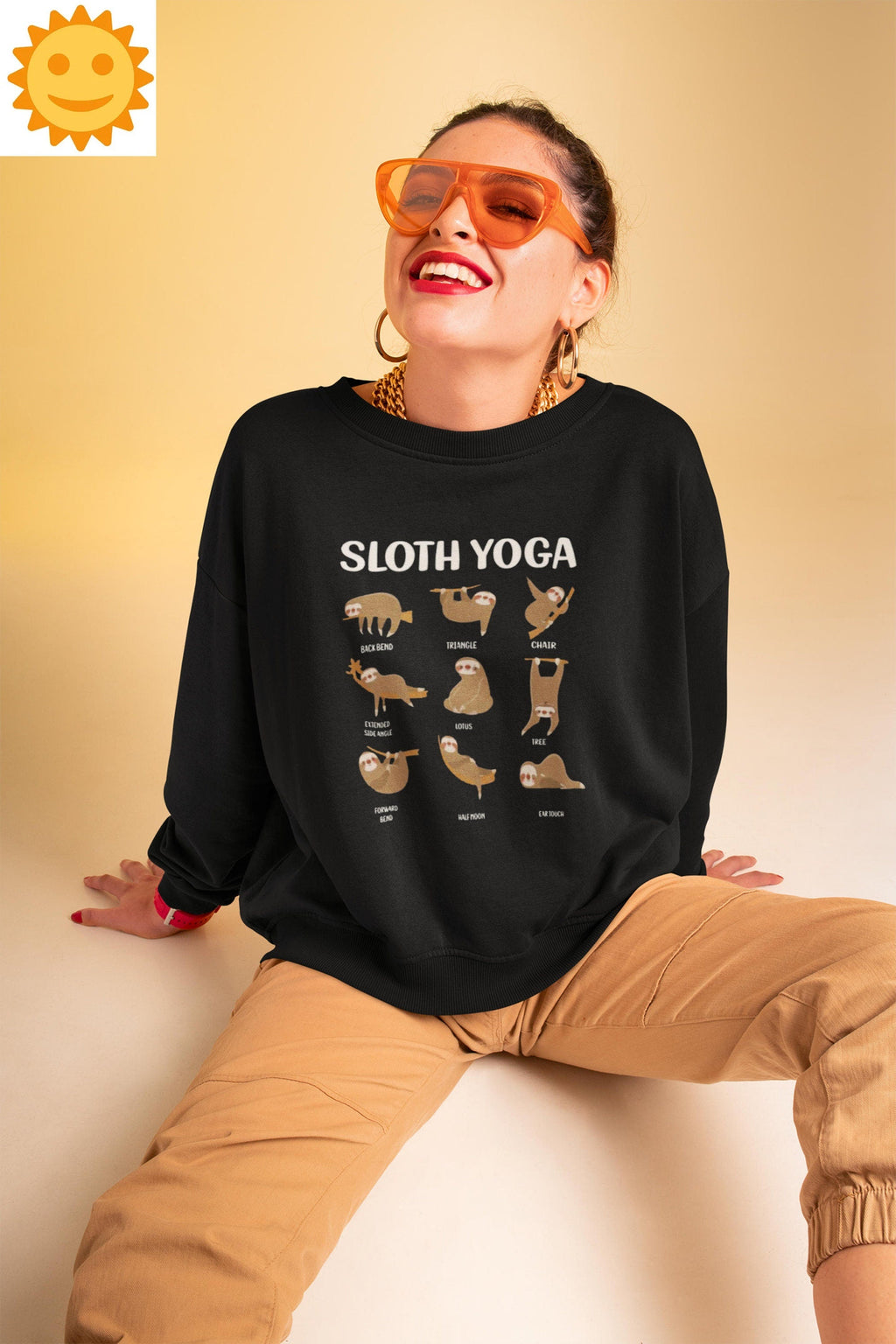 Sloth Yoga Different Poses Vintage T-Shirt, Sloth Shirt, Sloth Lovers Shirt, Animals Lovers Shirt, Natural Shirt, Wild Lovers Shirt
