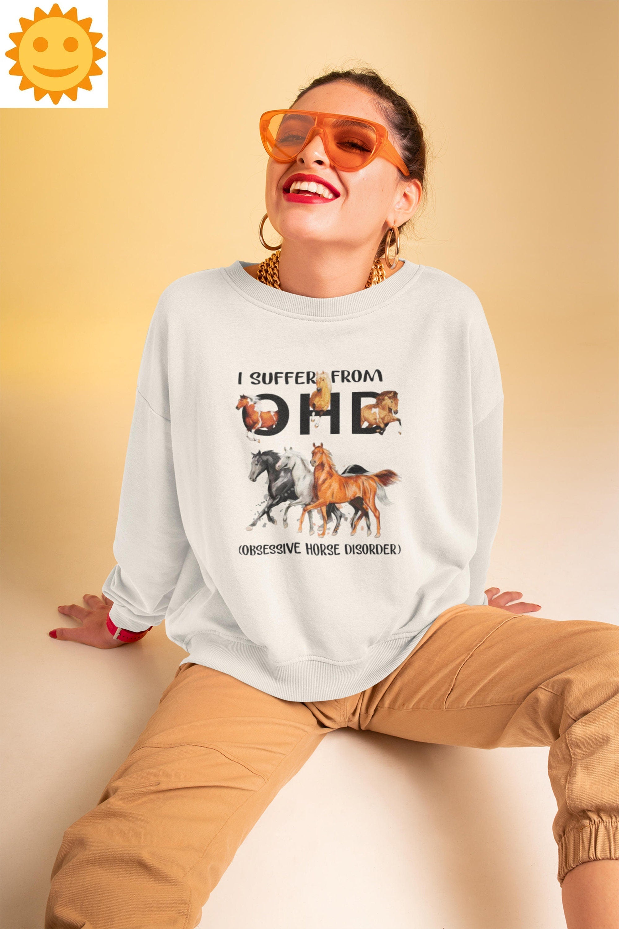 I Suffer From OHD Obsessive Horse Disorder Vintage T-Shirt, Horse Shirt, Horse Lovers Shirt, Horse Farm Shirt, Horse Ride Shirt