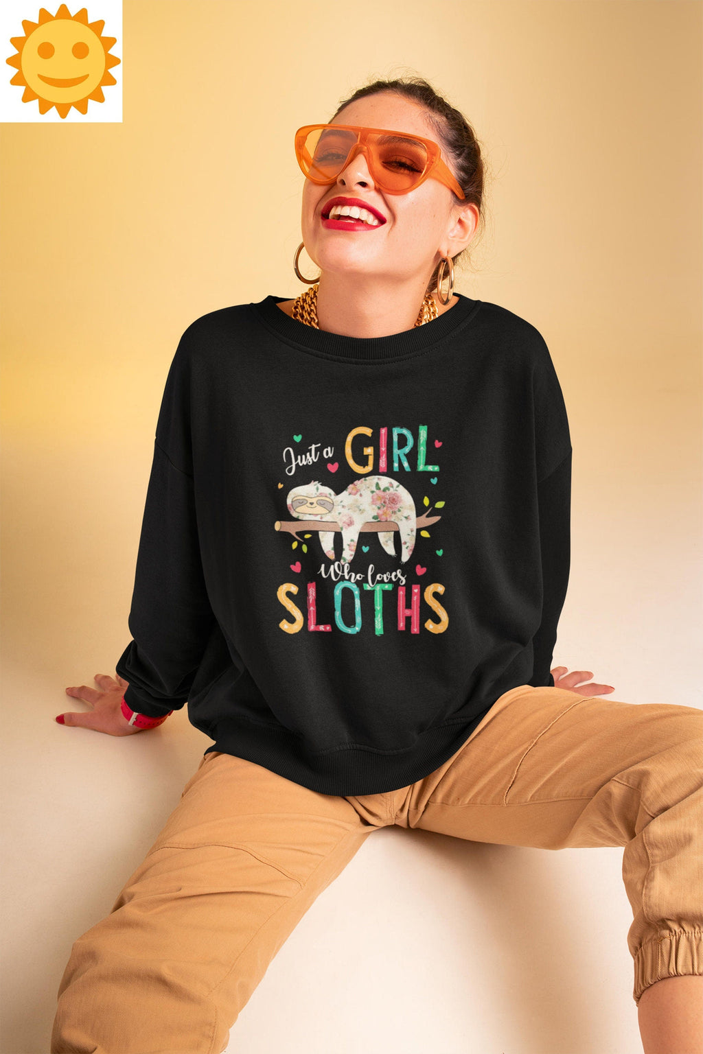 Just A Girl Who Loves Sloths Vintage T-Shirt, Sloth Shirt, Sloth Lovers Shirt, Animals Lovers Shirt, Natural Shirt, Wild Lovers Shirt