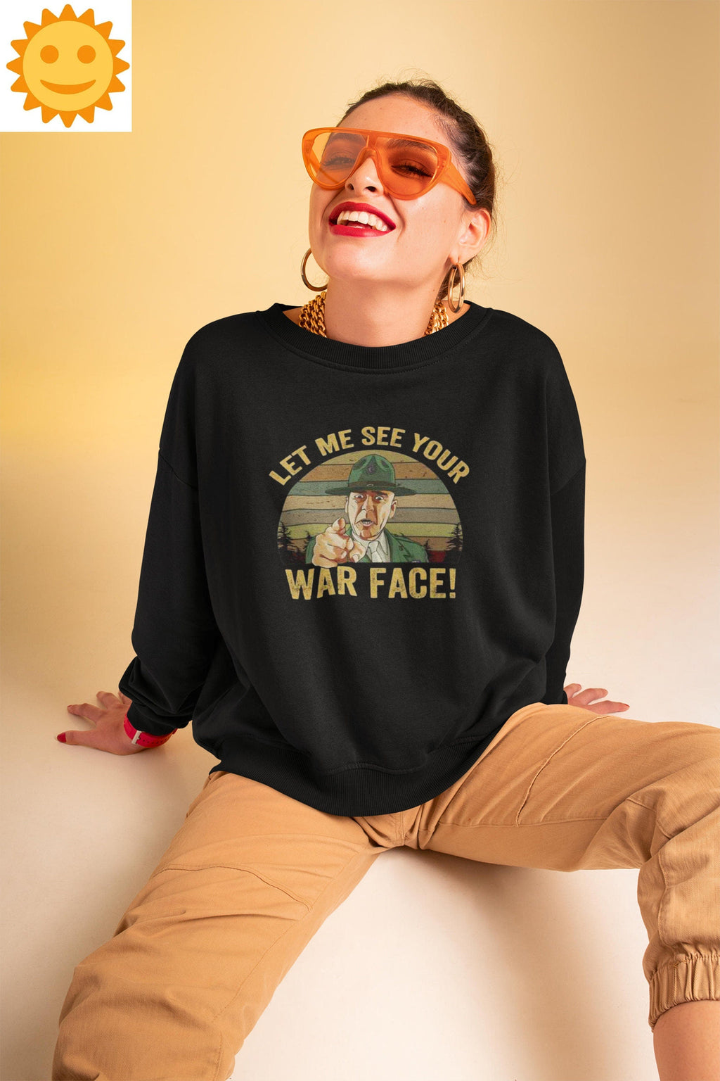 Let Me See Your War Face Vintage T-Shirt, Sgt Hartman Shirt, Full Metal Jacket Shirt, 80s Movie Shirt, War Movie Shirt, Hartman Lovers Shirt