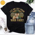 Let Me See Your War Face Vintage T-Shirt, Sgt Hartman Shirt, Full Metal Jacket Shirt, 80s Movie Shirt, War Movie Shirt, Hartman Lovers Shirt