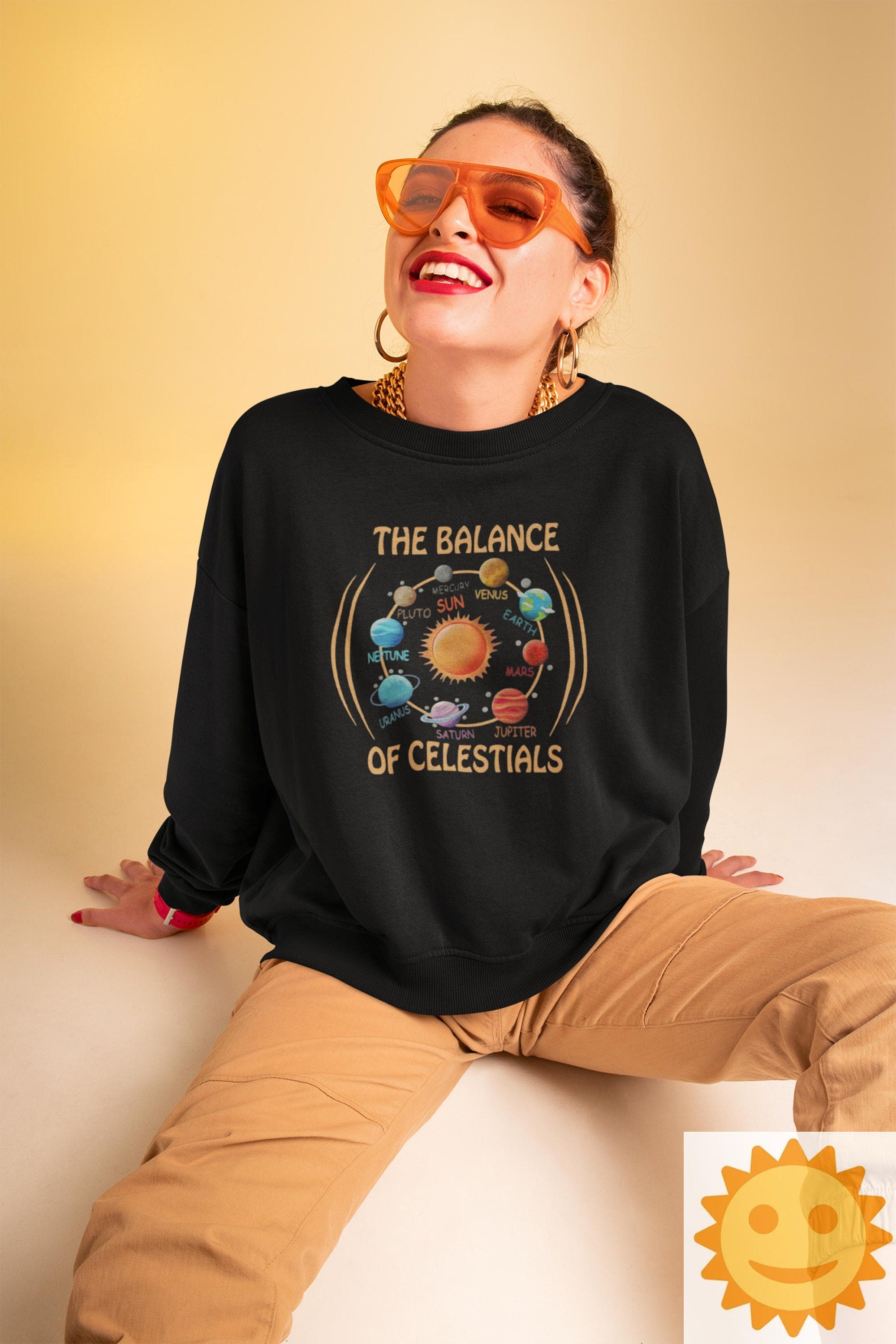 Celestials Planets Galaxy Vintage T-Shirt, Celestials Shirt, Planet Shirt, Galaxy Shirt, Space Shirt, Astronomy Shirt, Solar System Shirt