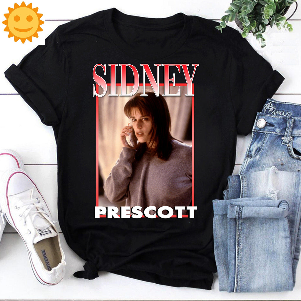 Sidney Scream Tribute Essential Vintage T-Shirt, Scream Shirt, Horror Movie Shirt, Sidney Prescott Shirt, Sidney Shirt, Neve Campbell Shirt