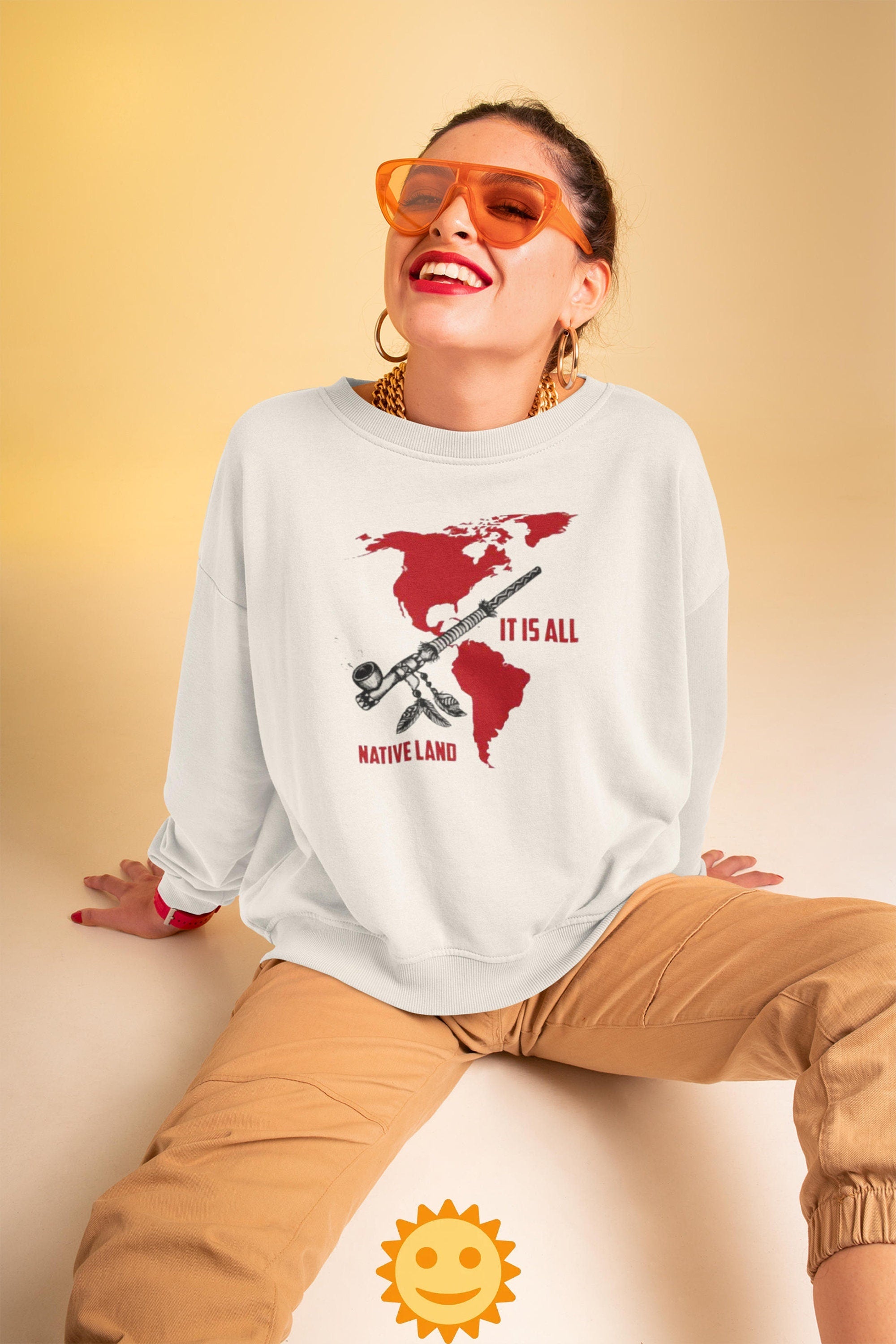 It Is All Native Land Vintage T-Shirt, Native American Shirt, Native Land Shirt, Indigenous Shirt, Native Indigenous Shirt