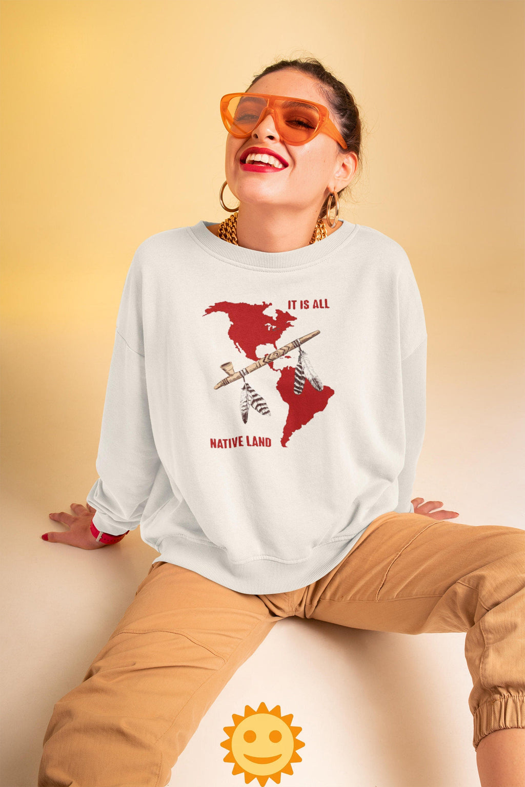 It Is All Native Land Retro Vintage T-Shirt, Native American Shirt, Native Land Shirt, Indigenous Shirt, Native Indigenous Shirt