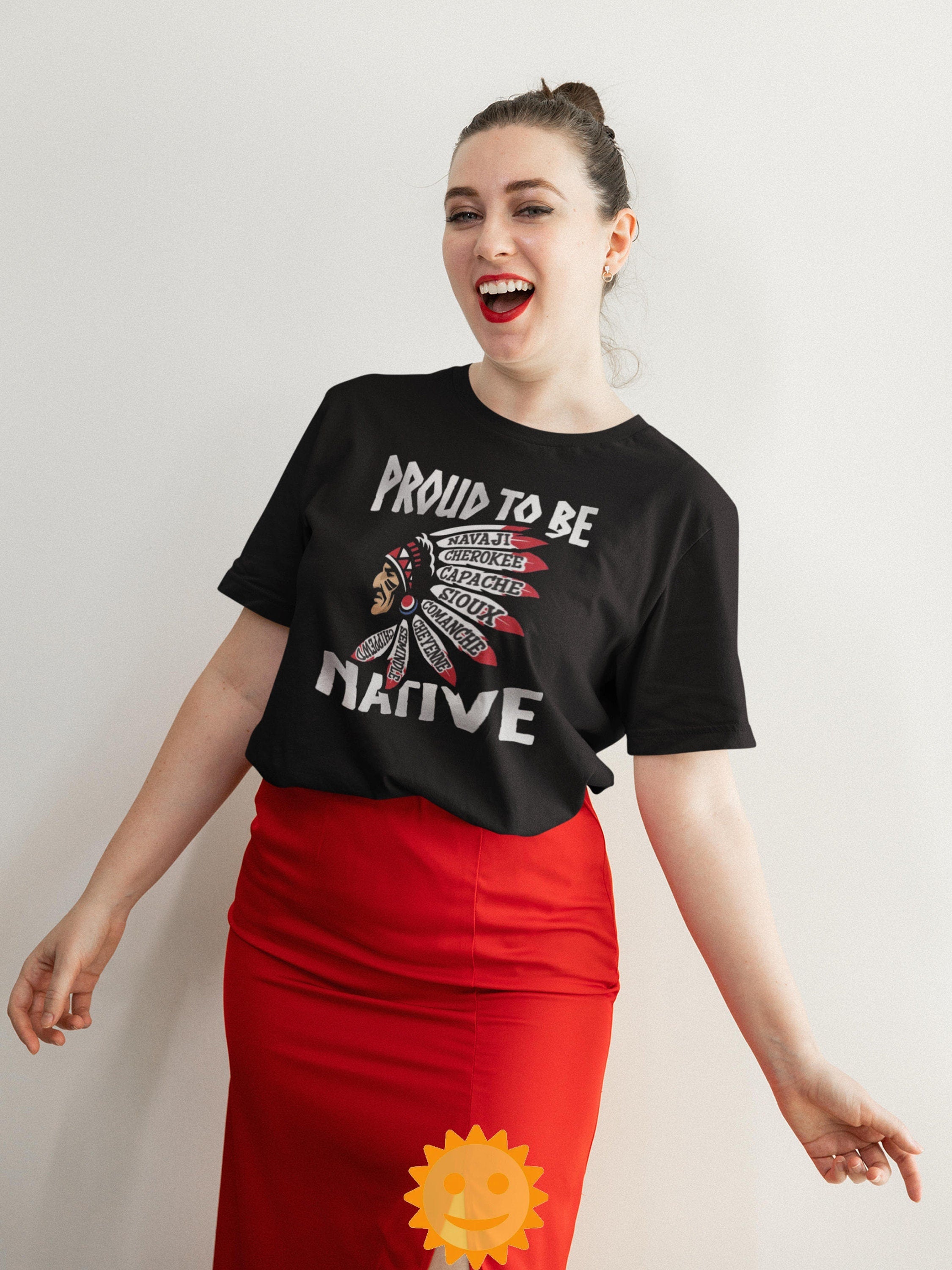 Proud To Be Navaji Capache Comanche Cheyenne Semindle Chippewd Vintage T-Shirt, Native American Shirt, Native Land Shirt, Indigenous Shirt