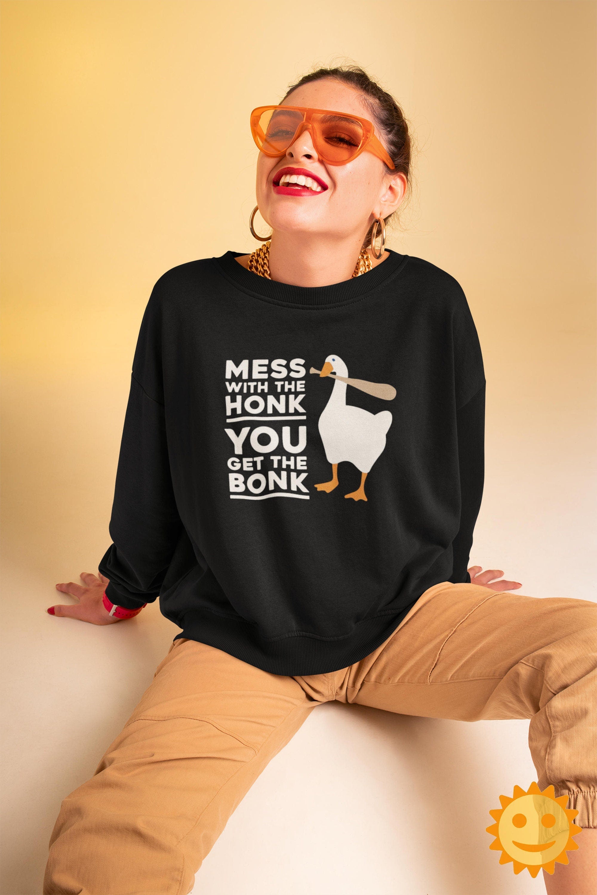 Mess With The Honk You Get The Bonk Vintage T-Shirt, Untitled Goose Game Shirt, Goose Shirt, Gamer Shirt, Game Lovers Shirt