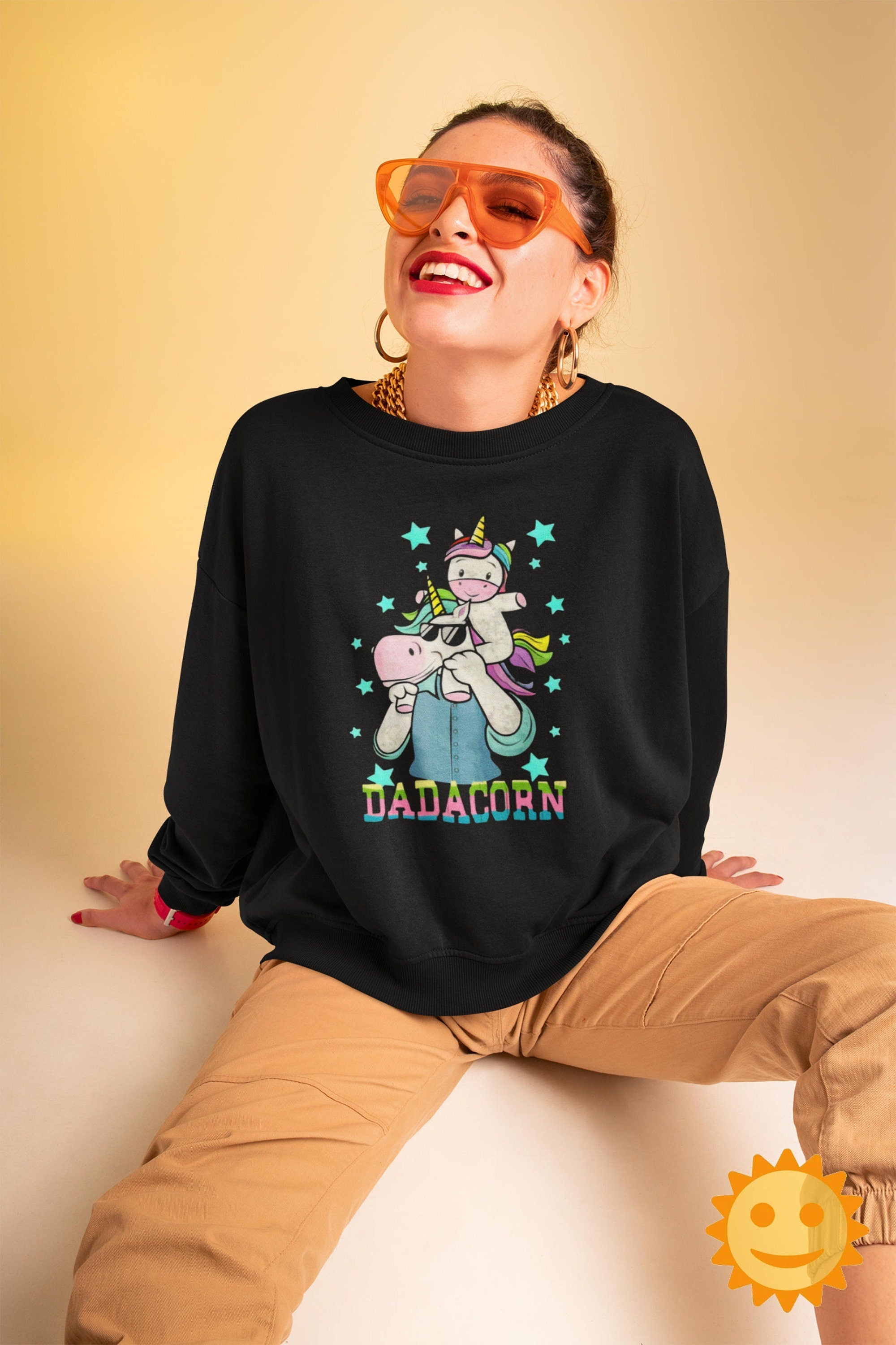 Funny Dadacorn Vintage T-Shirt, Dadacorn Shirt, Unicorn Shirt, Fathers Day Shirt, Father's Day Shirt, Dad Shirt, Daddy Shirt, Gift For Dad