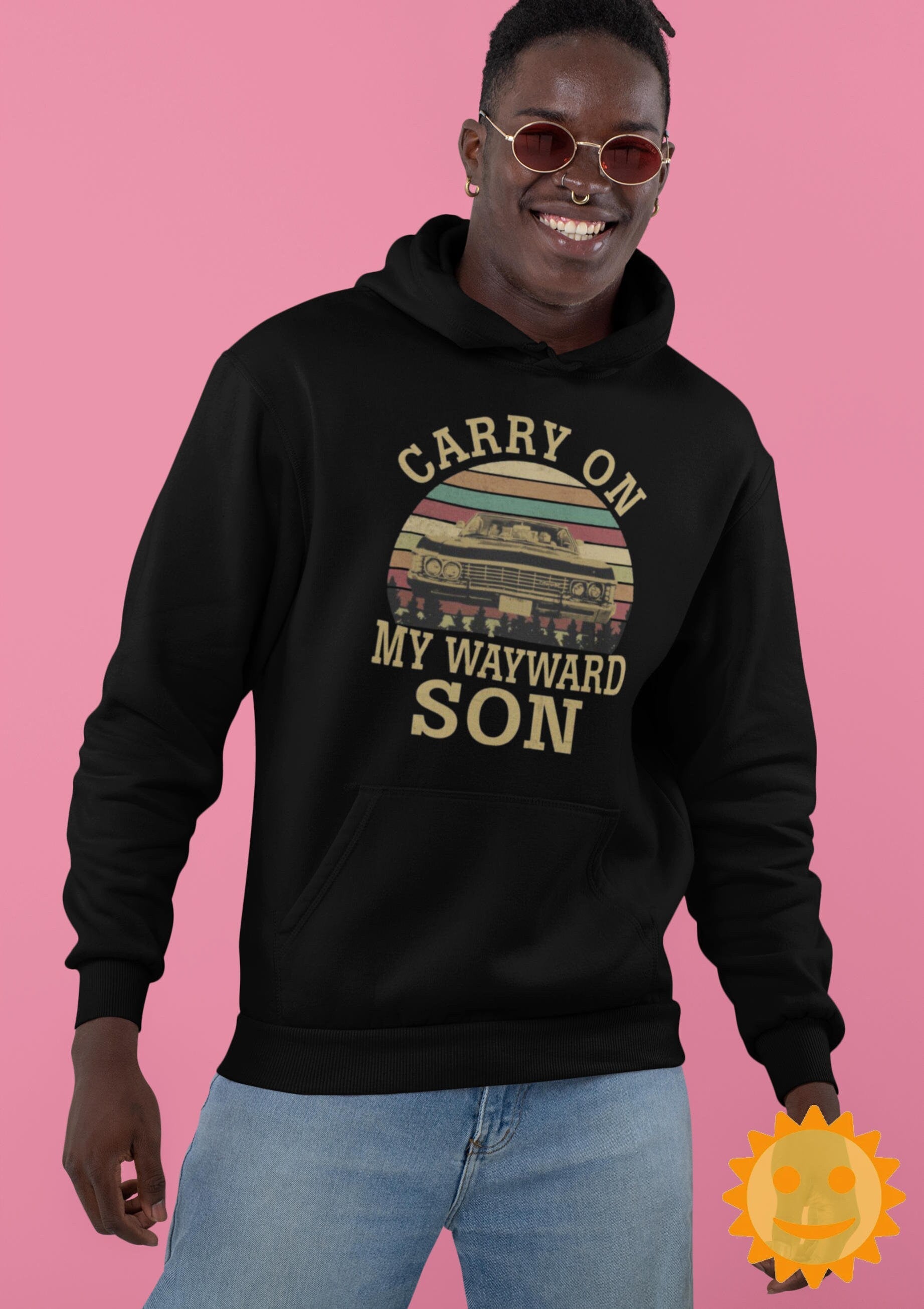 Carry On My Wayward Son Vintage T-Shirt, Halloween Shirt, Supernatural Shirt, Adventure Movie Shirt, Fantasy Movie Shirt, Country Song Shirt