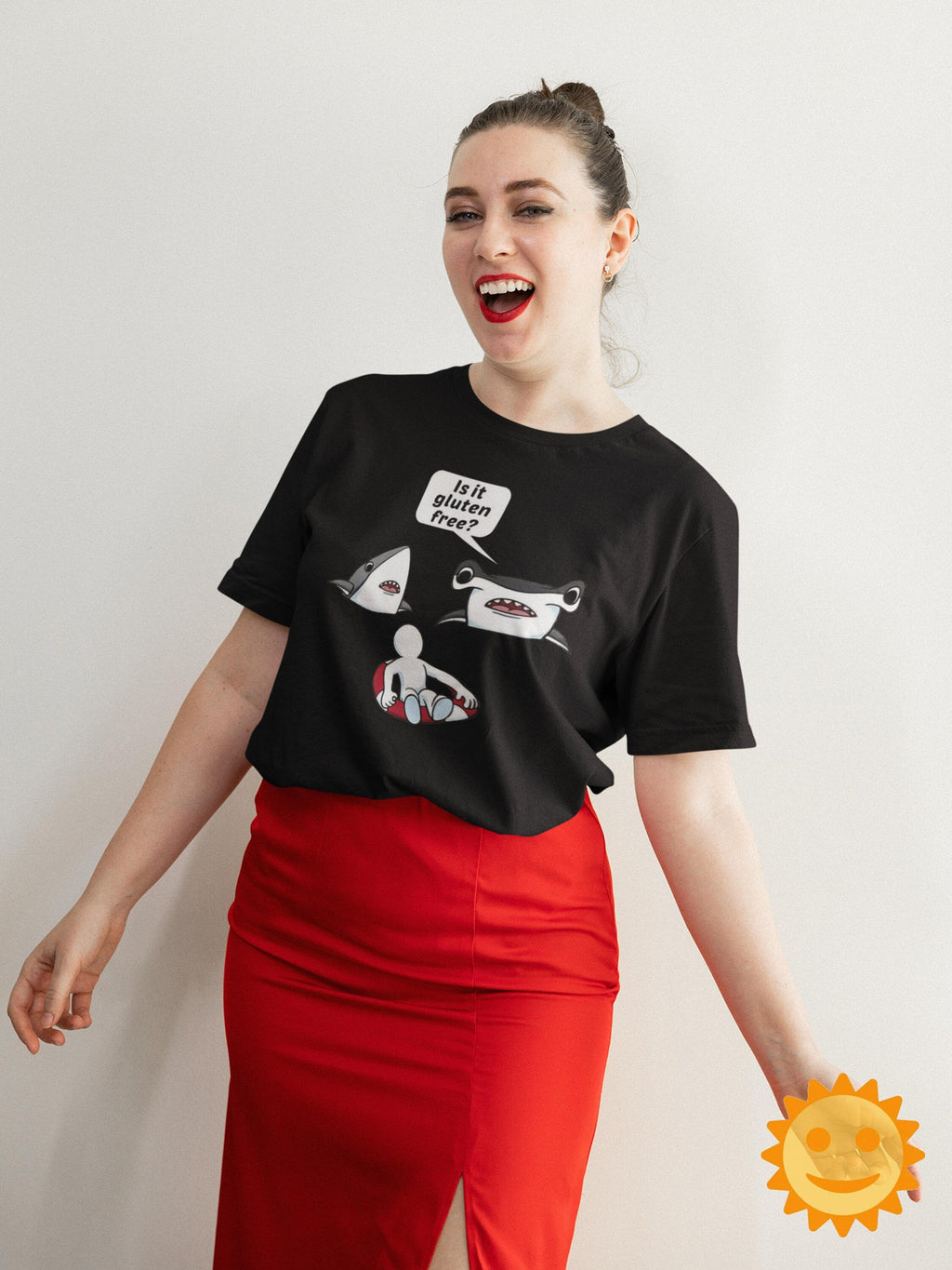 Is It Gluten Free T-Shirt, Shark Shirt, Funny Shark Shirt, Diet Shirt, Healthy Diet Shirt, Gluten Shirt, Gluten Receipt Shirt