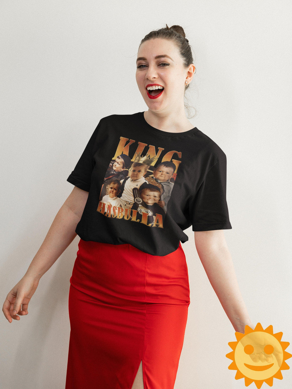 The King Design Hasbulla Magomedov Vintage T-Shirt, Hasbulla Shirt, Hasbulla Magomedov Shirt, Magomedov Shirt, Magomedov Baby Shirt