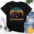 The Vampire Diaries Mystic Falls Vintage T-Shirt, Halloween Shirt, TV Series Shirt, Horror Movie Shirt, Vampire Shirt, Fantasy Movie Shirt