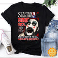 Murder Ride Captain Spaulding Vintage T-Shirt, Halloween Shirt, Horror Movie Shirt, Serial Killers Shirt, Clown Shirt, Killer Clown Shirt
