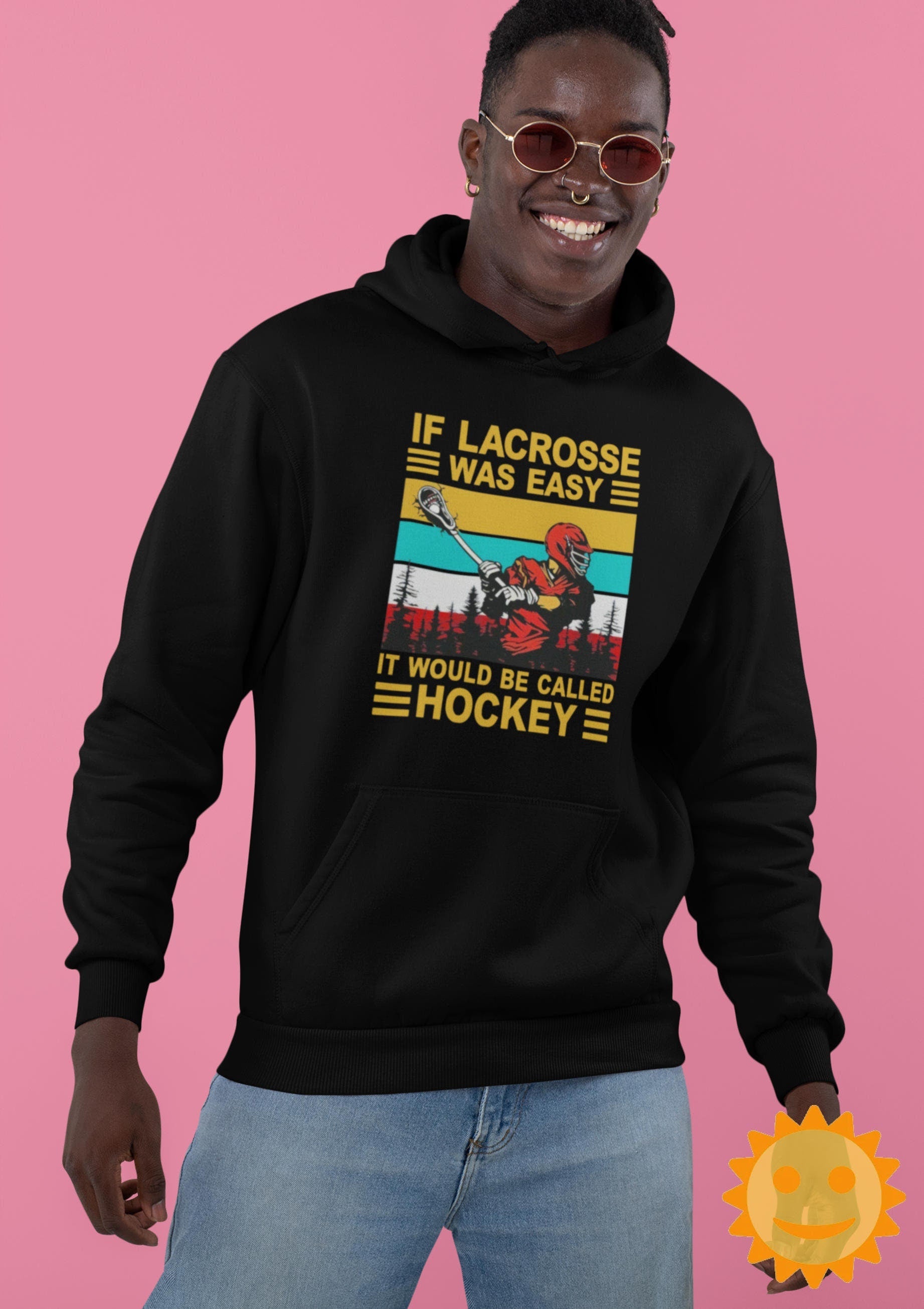 If Lacrosse Was Easy It Would Be Called Hockey Vintage T-Shirt, Hockey Shirt, Hockey Lovers Shirt, Sport Shirt, Lacrosse Shirt