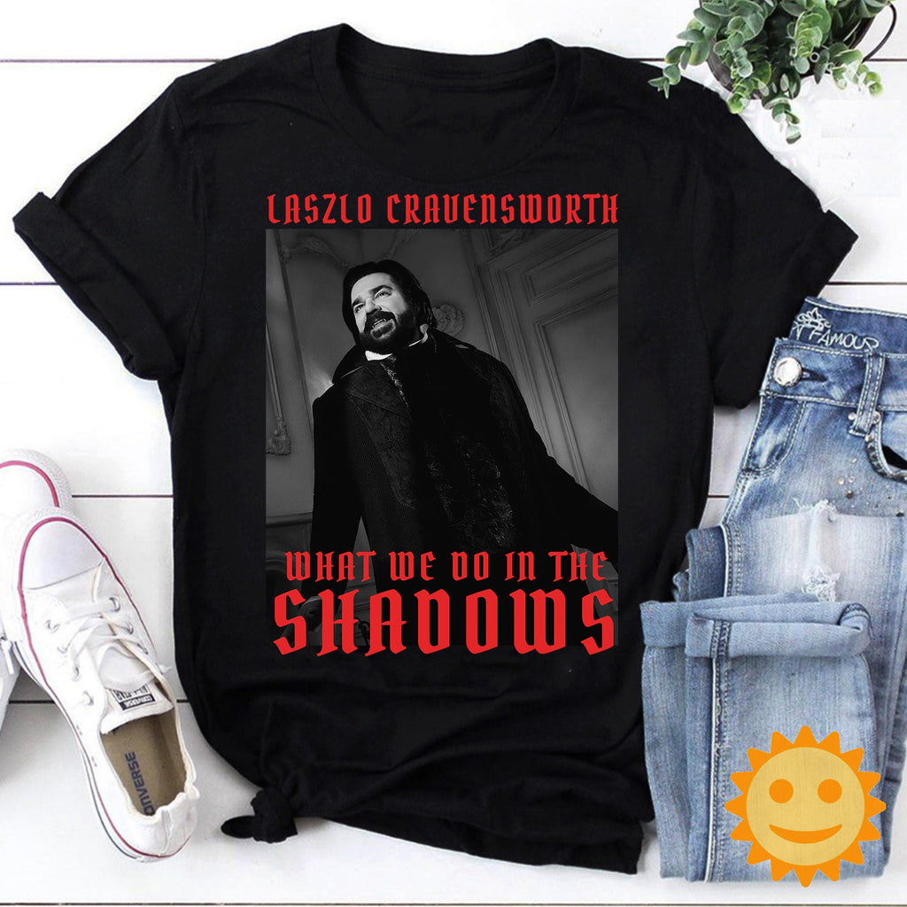 What We Do In The Shadows Laszlo Cravensworth Vintage T-Shirt, Halloween Shirt, TV Series Shirt, WWDITS Shirt, Laszlo Shirt