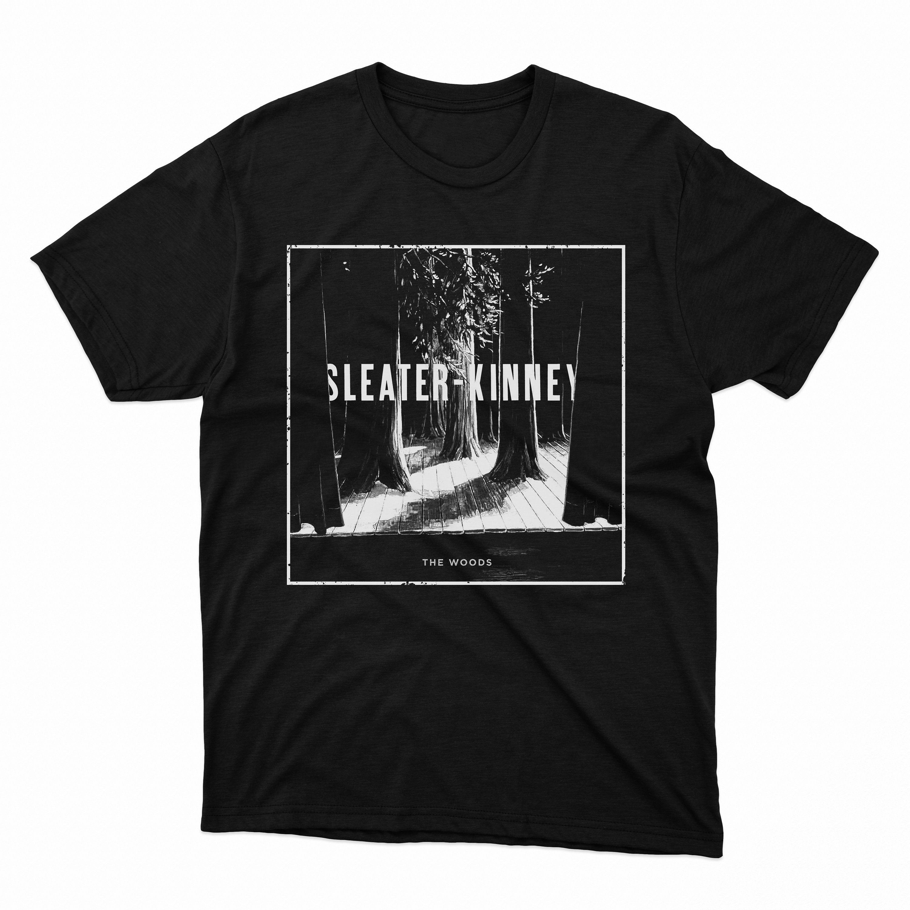 Sleater Kinney shirt, The Woods Vintage Unisex Tee