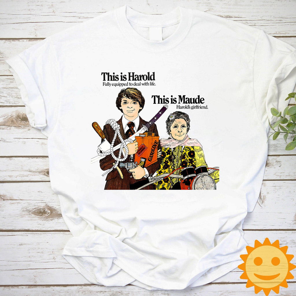 This Is Harold And This Is Maude Essential  Vintage T-Shirt, Harold And Maude Shirt, Romance Movie Shirt, 70s Movie Shirt