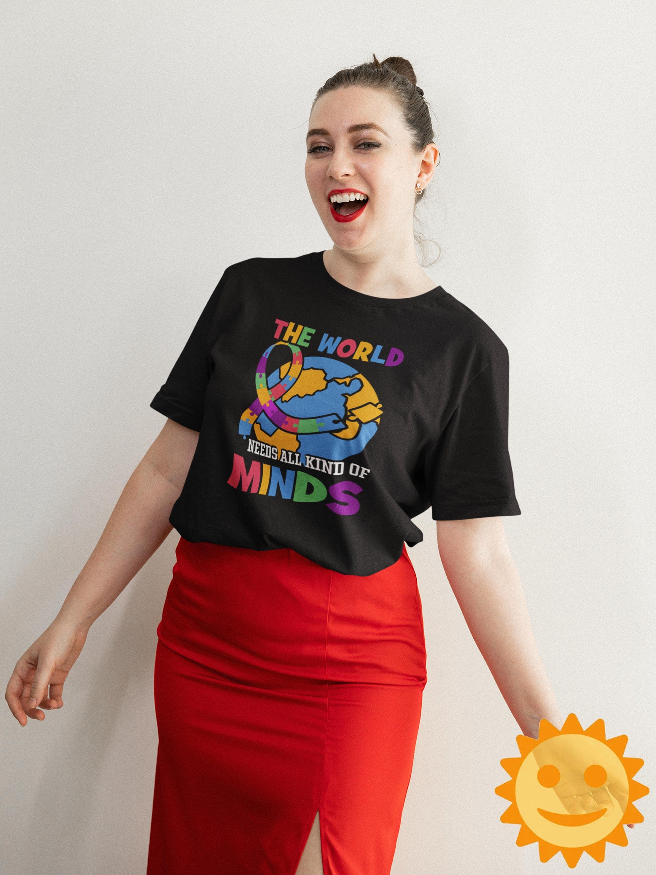 The World Needs All Kind Of Minds Vintage T-Shirt, Autism Awareness Shirt, Autism Shirt, Autism Lovers Shirt, Autism Proud Shirt
