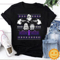 Cookie Baking Crew Ugly Christmas Vintage T-Shirt, Halloween Shirt, Horror Movie Shirt, Frankenstein Shirt, Frankenstein's Bride Shirt