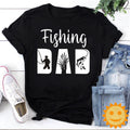 Fishing Dad Cool Design Vintage T-Shirt, Dad Shirt, Daddy Shirt, Fathers Day Shirt, Father's Day Shirt, Fishing Shirt, Fishing Dad Shirt