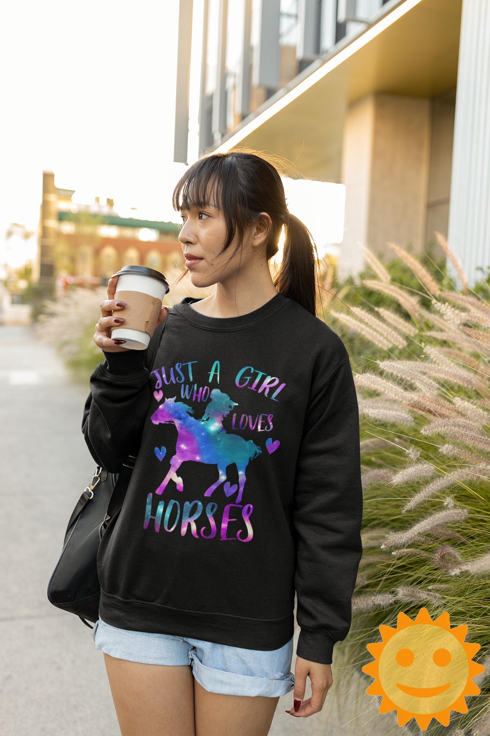 Just A Girl Who Loves Horses Vintage T-Shirt, Horse Lover Shirt, Horse Shirt, Horse Farm Shirt, Horse Riding Shirt, Horse Girl Shirt