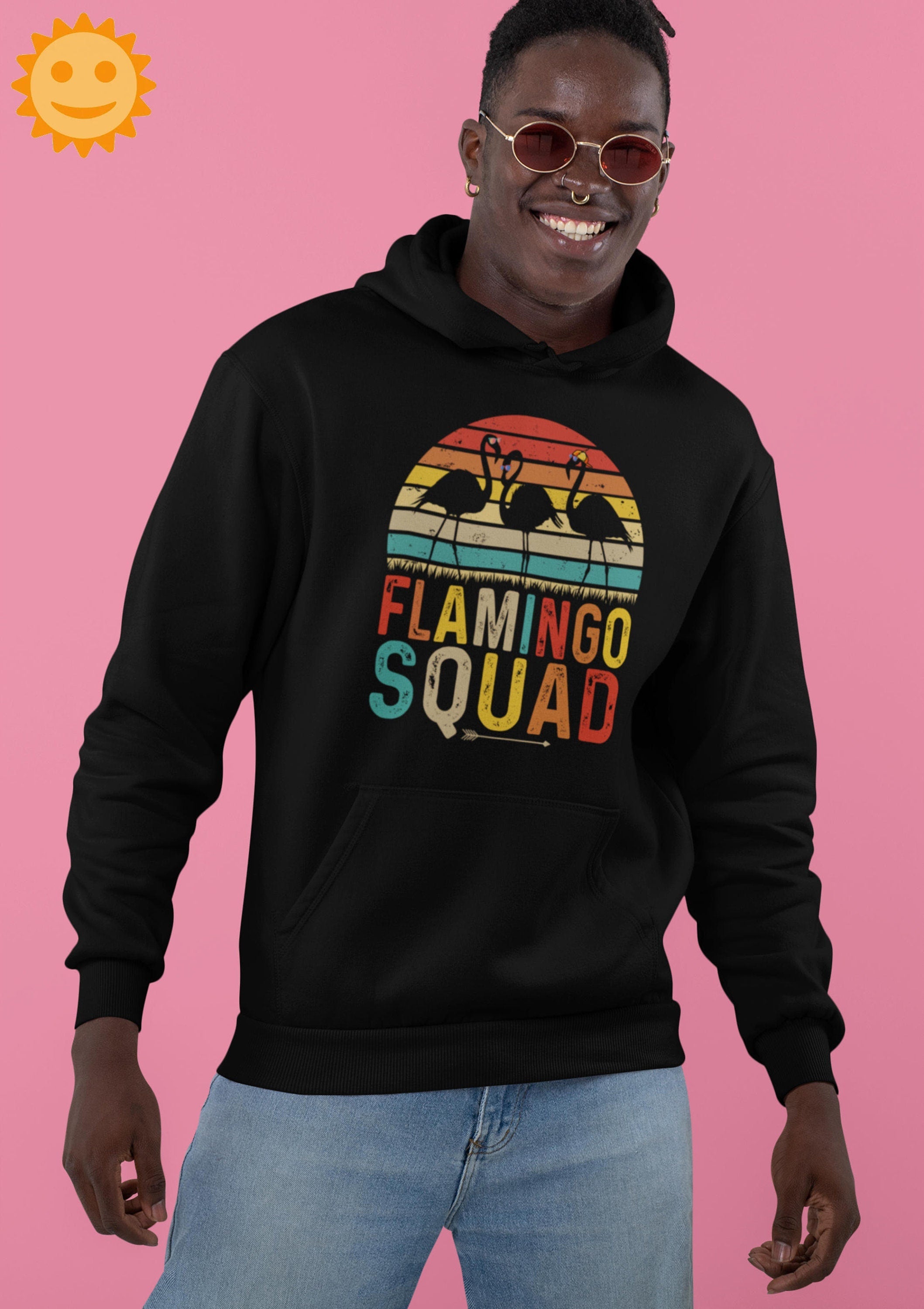 Flamingo Squad Vintage T-Shirt, Flamingo Shirt, Flamingo Lovers Shirt, Animal Lovers Shirt, Nature Lovers Shirt, Wild Animals Shirt