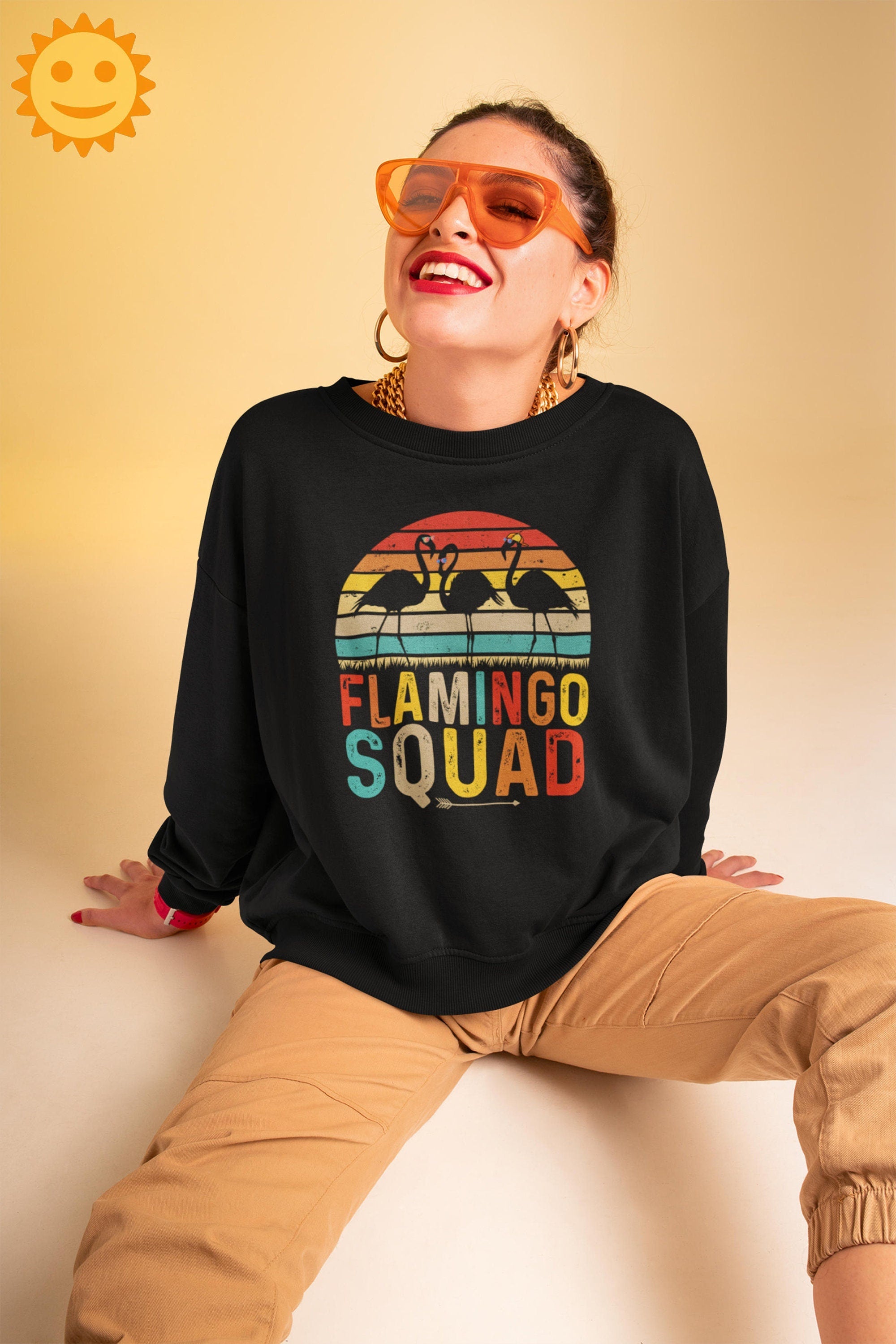Flamingo Squad Vintage T-Shirt, Flamingo Shirt, Flamingo Lovers Shirt, Animal Lovers Shirt, Nature Lovers Shirt, Wild Animals Shirt