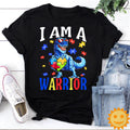 I Am A Warrior Autism Family Autism Awareness Vintage T-Shirt, Autism Awareness Shirt, Autism Shirt, Autism Lovers Shirt, Autism Proud Shirt