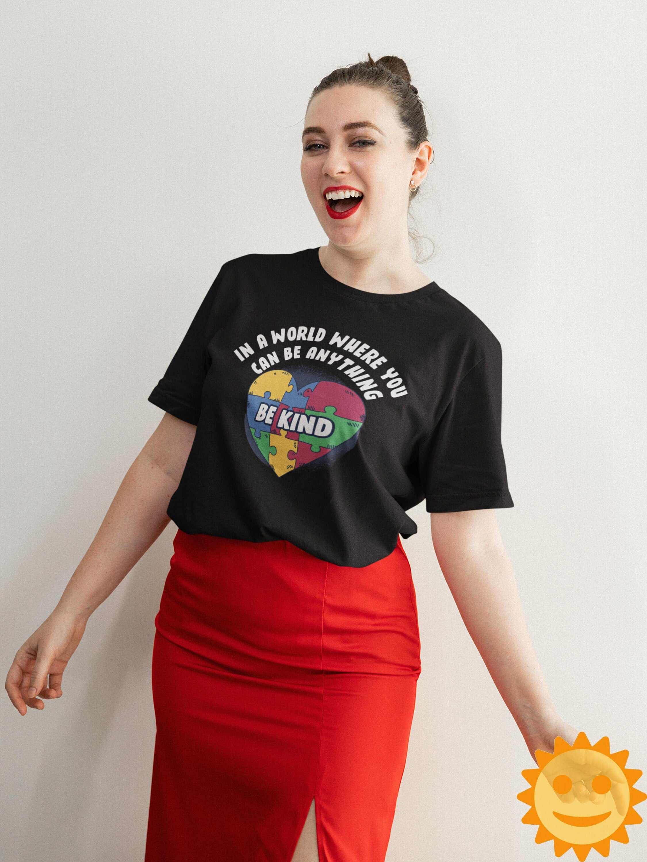 In A World Where You Can Be Anything Be Kind Vintage T-Shirt, Autism Awareness Shirt, Autism Shirt, Autism Lovers Shirt, Autistic Shirt