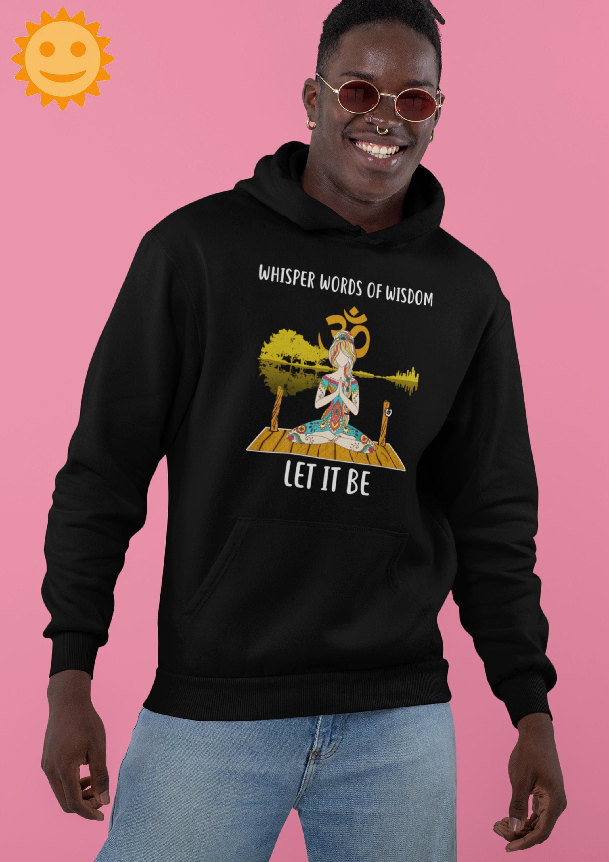 Whisper Words Of Wisdom Let It Be Vintage T-Shirt, Namaste Shirt, Hippie Shirt, Yoga Shirt, Meditate Shirt, Hippie Lovers Shirt