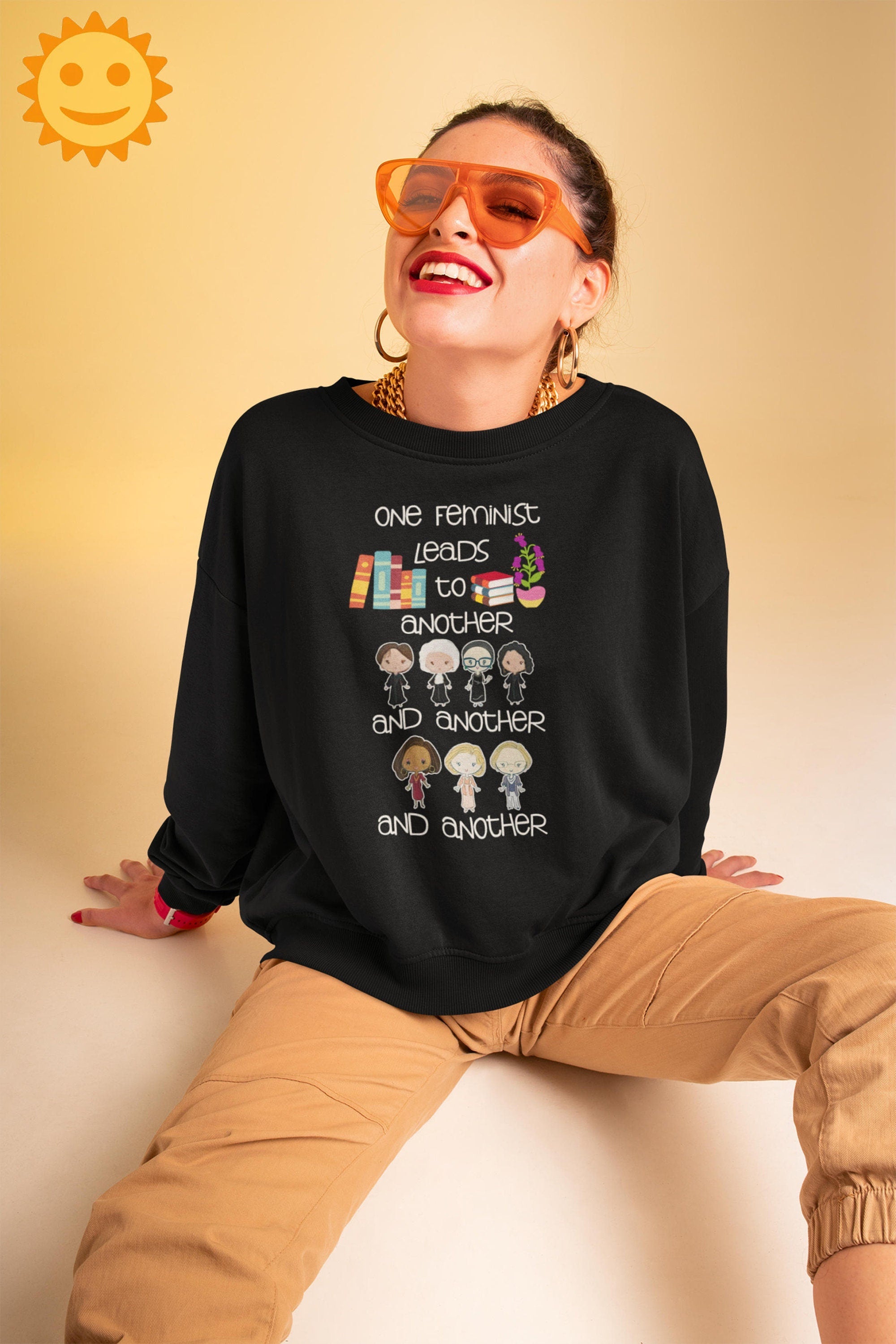 One Feminist Leads To Another And Another And Another Vintage T-Shirt, Feminist Shirt, Feminism Shirt, Woman Rights Shirt, Equality Shirt