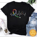 All Cancer Matters Ribbon Heartbeat Vintage T-Shirt, Cancer Awareness Shirt, Anti Cancer Shirt, Cancer Shirt, Cancer Ribbon Shirt