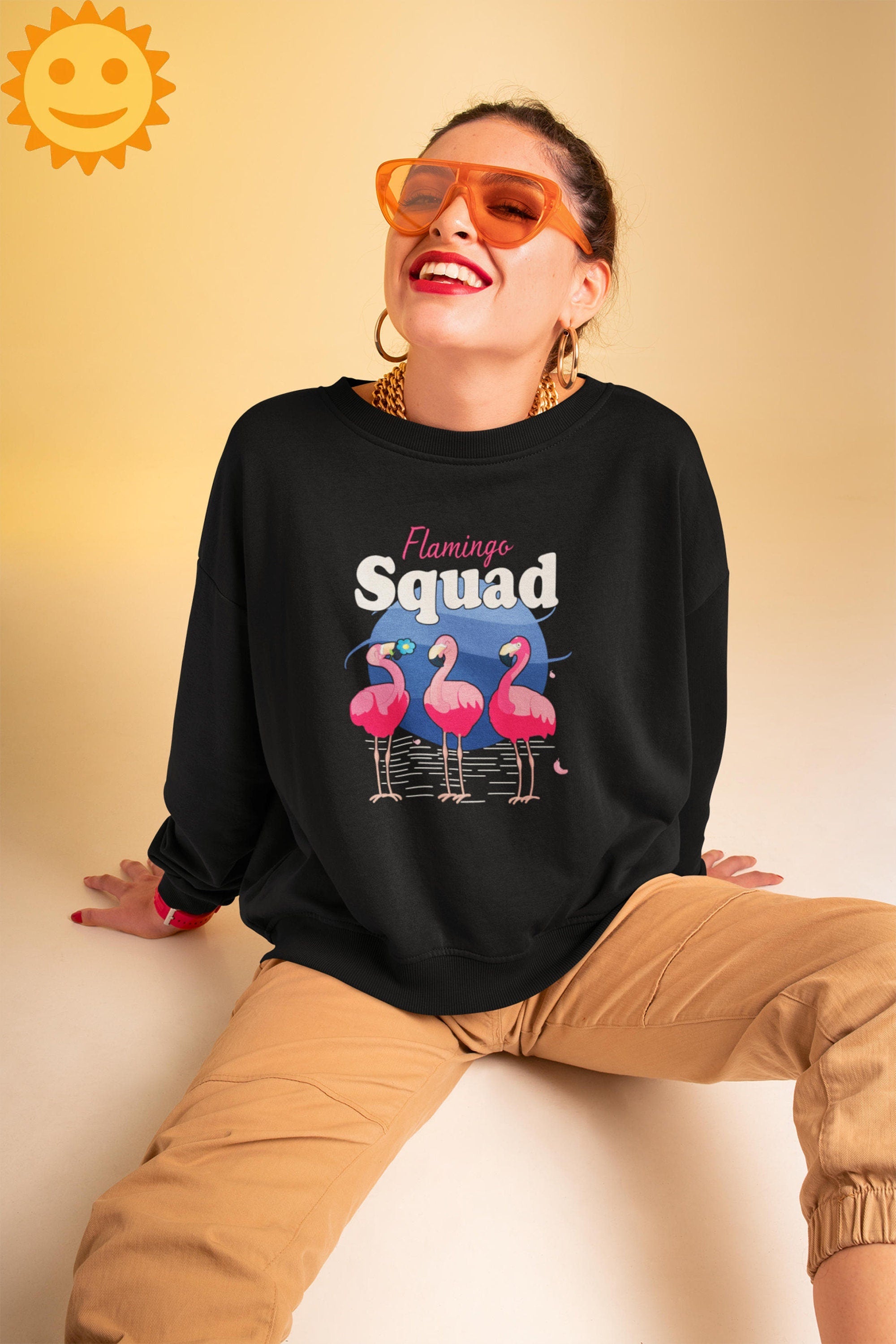 Flamingo Squad Vintage T-Shirt, Bird Shirt, Bird Lovers Shirt, Animals Lovers Shirt, Flamingo Shirt, Flamingo Lovers Shirt, Flamingo Squad